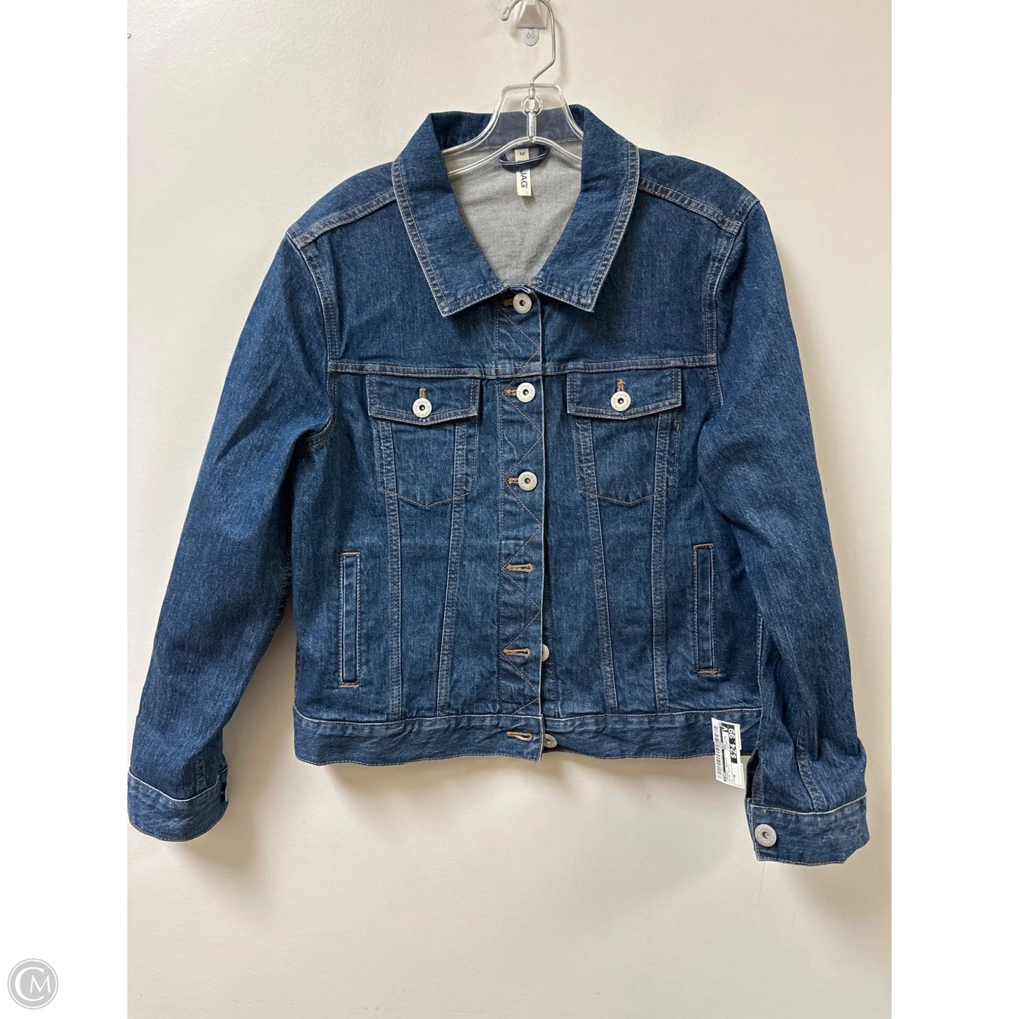 Jacket Denim By Jag In Blue Denim, Size: M