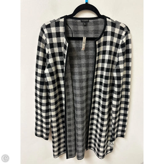 Cardigan By Talbots In Black & White, Size: M