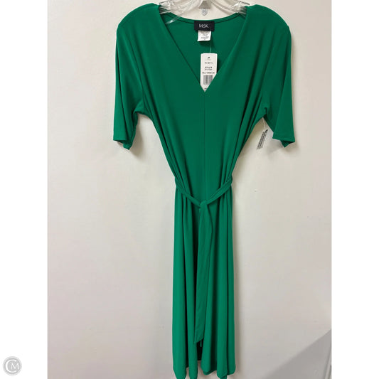 Dress Casual Maxi By Msk In Green, Size: M