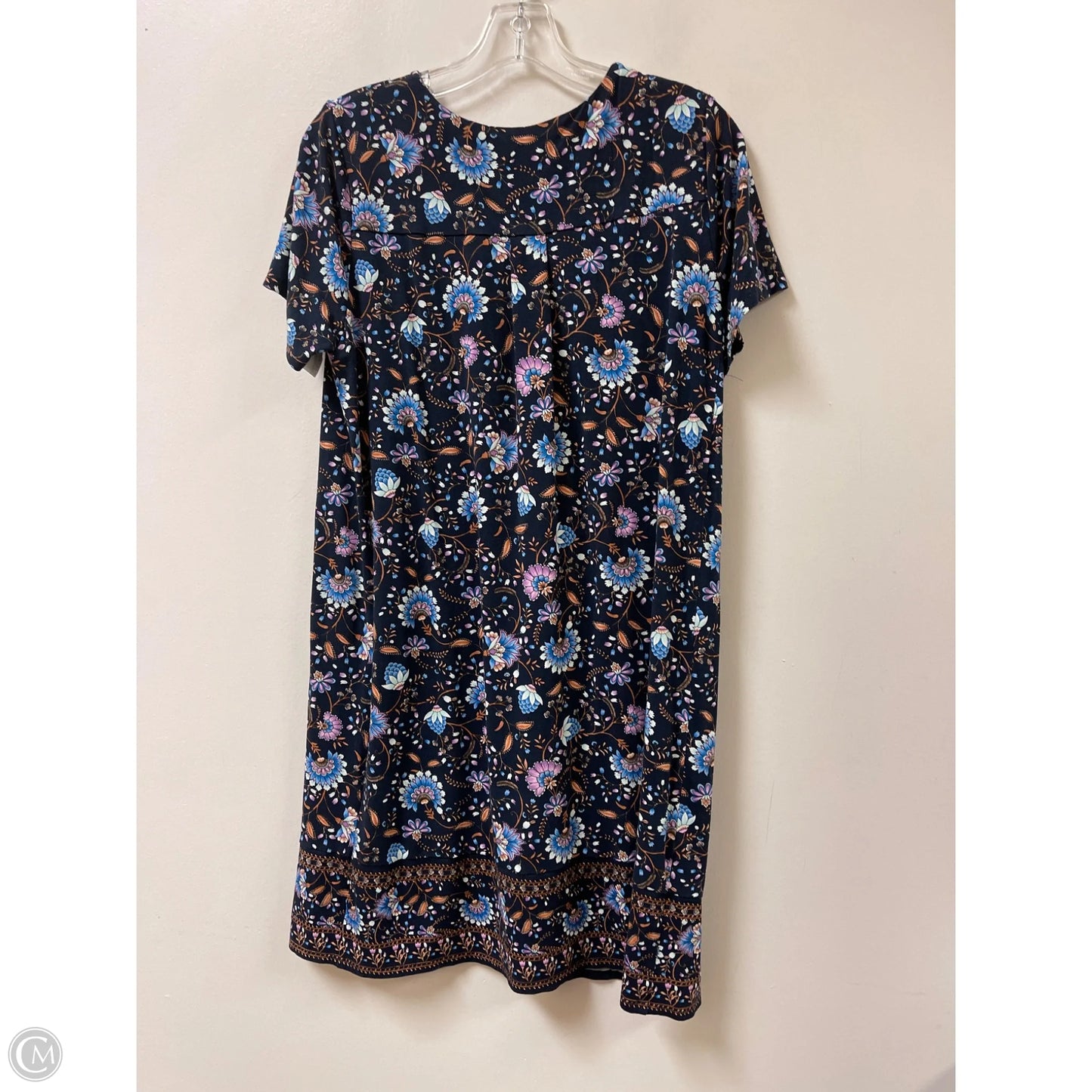 Dress Casual Midi By J. Jill In Multi-colored, Size: Mp