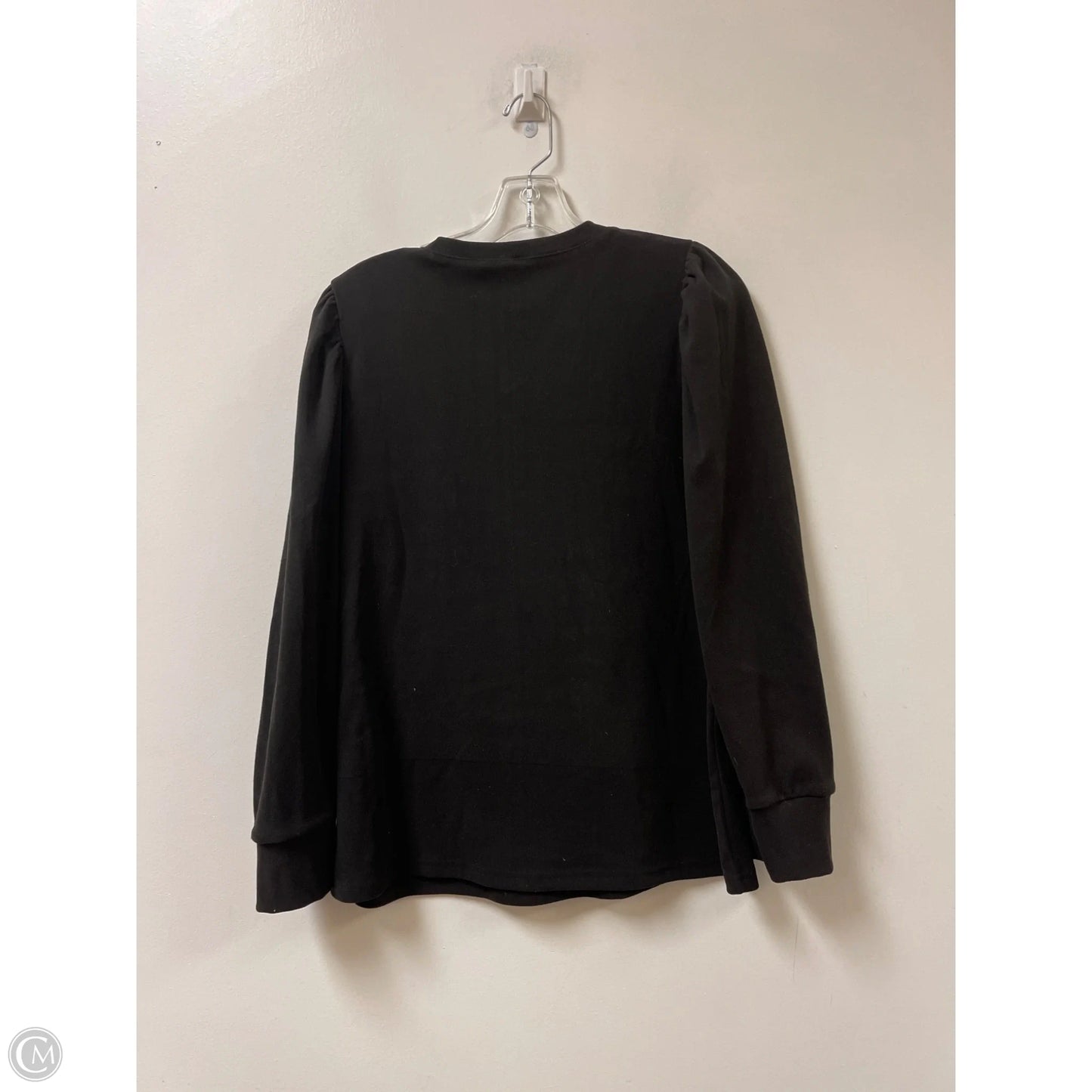 Top Long Sleeve By Clothes Mentor In Black, Size: L