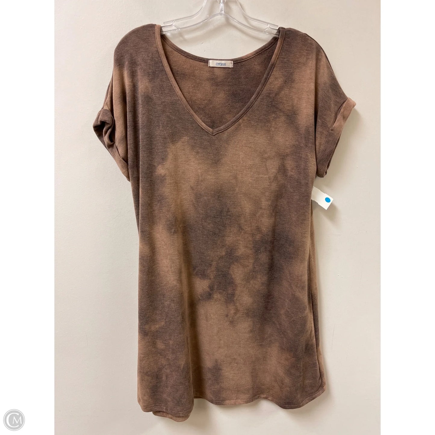 Dress Casual Midi By Cherish In Brown, Size: M