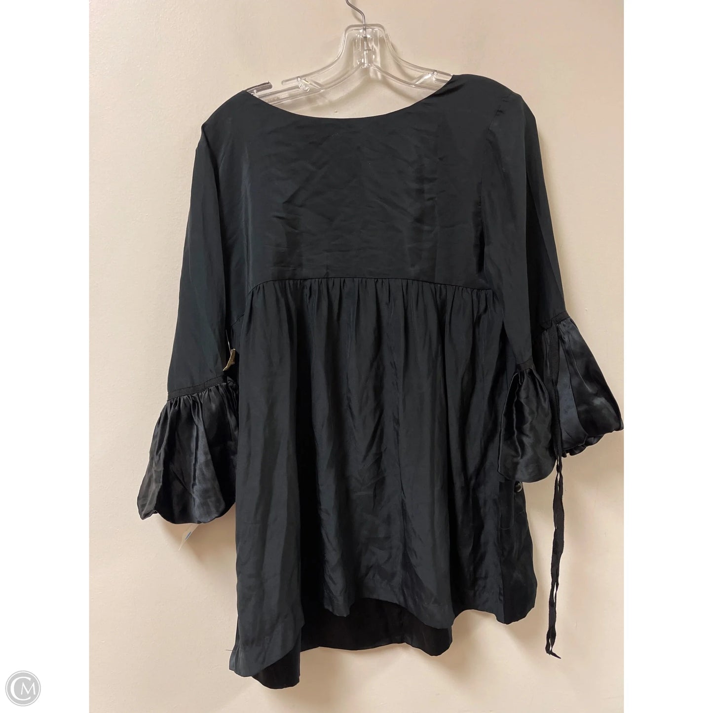 Top Long Sleeve By Clothes Mentor In Black, Size: M
