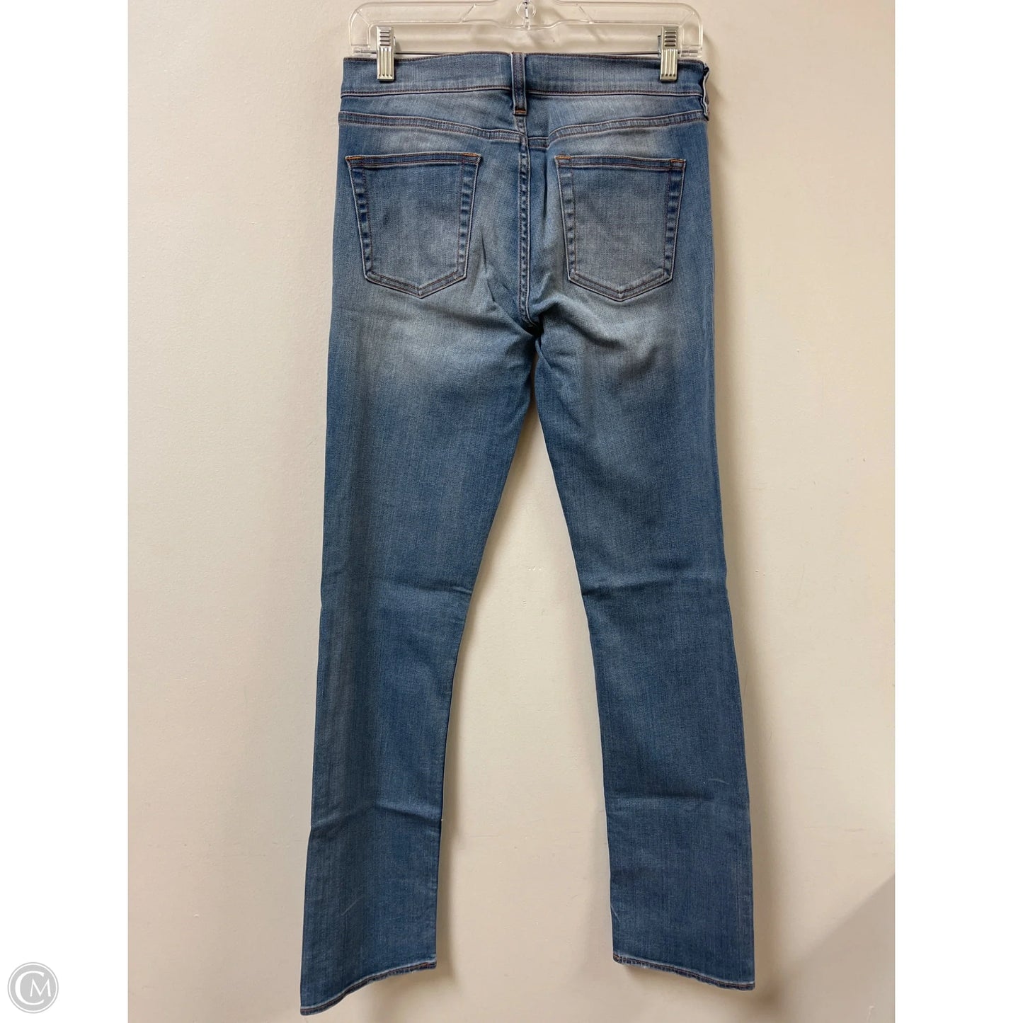 Jeans Straight By J. Crew In Blue Denim, Size: 2