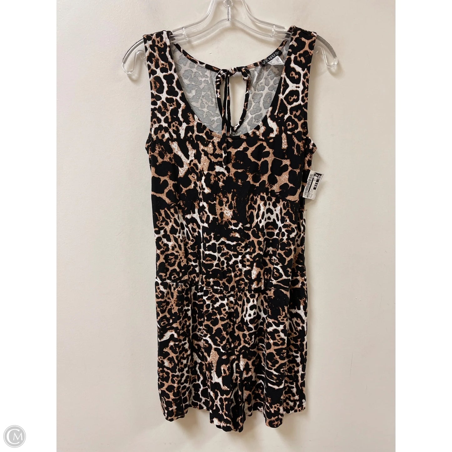 Romper By Venus In Animal Print, Size: S