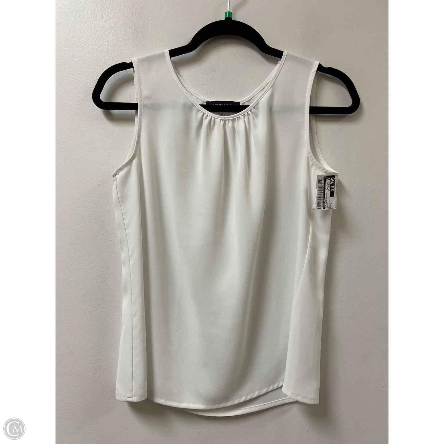 Top Sleeveless By Nine West In White, Size: S