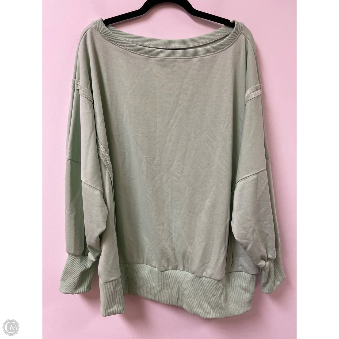 Sweater By Clothes Mentor In Green, Size: Xl