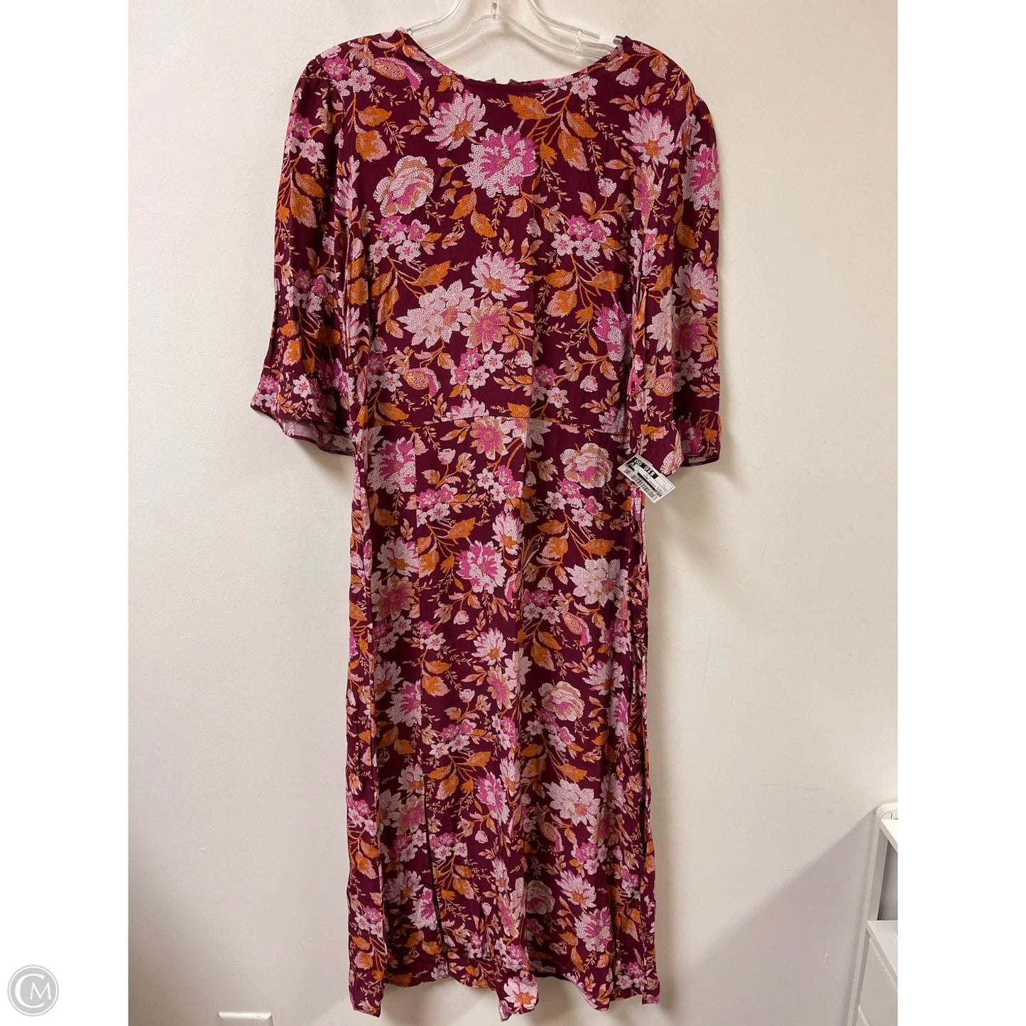 Dress Casual Maxi By Loft In Purple, Size: L