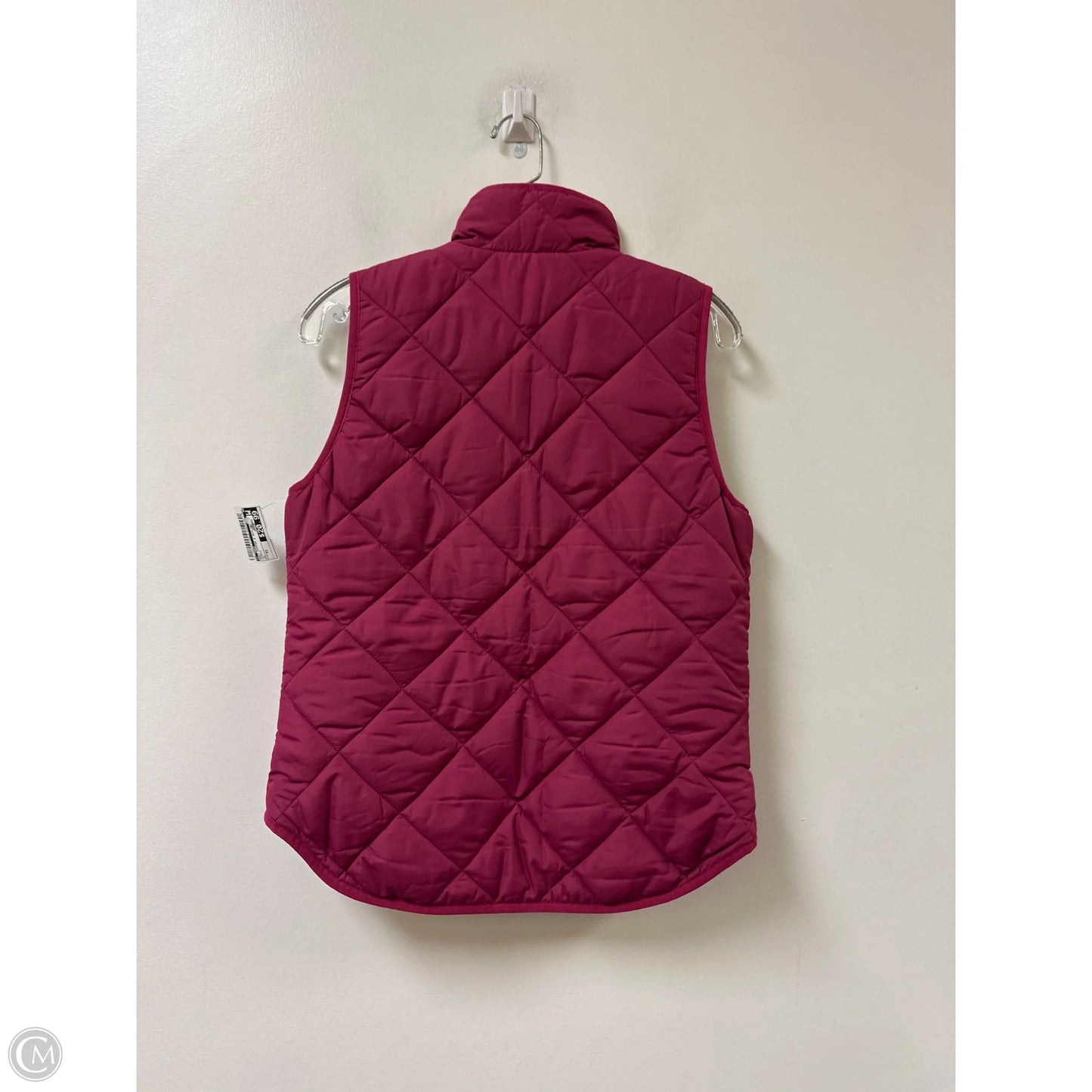 Vest Puffer & Quilted By J. Crew In Purple, Size: Xs