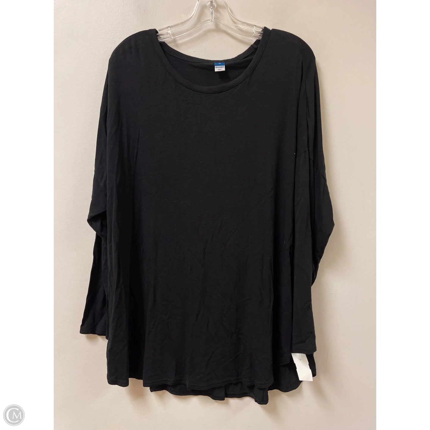 Top Long Sleeve By Old Navy In Black, Size: Xl