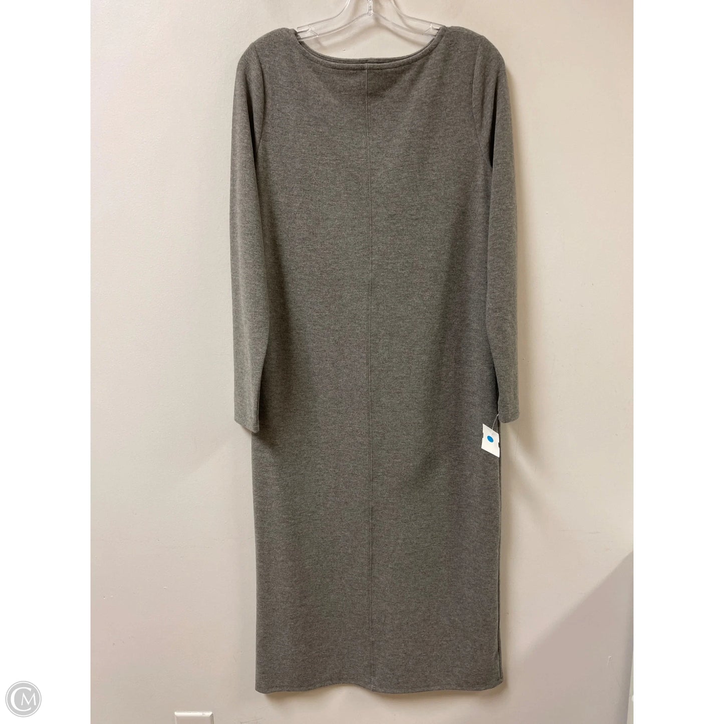 Dress Casual Maxi By A New Day In Grey, Size: M