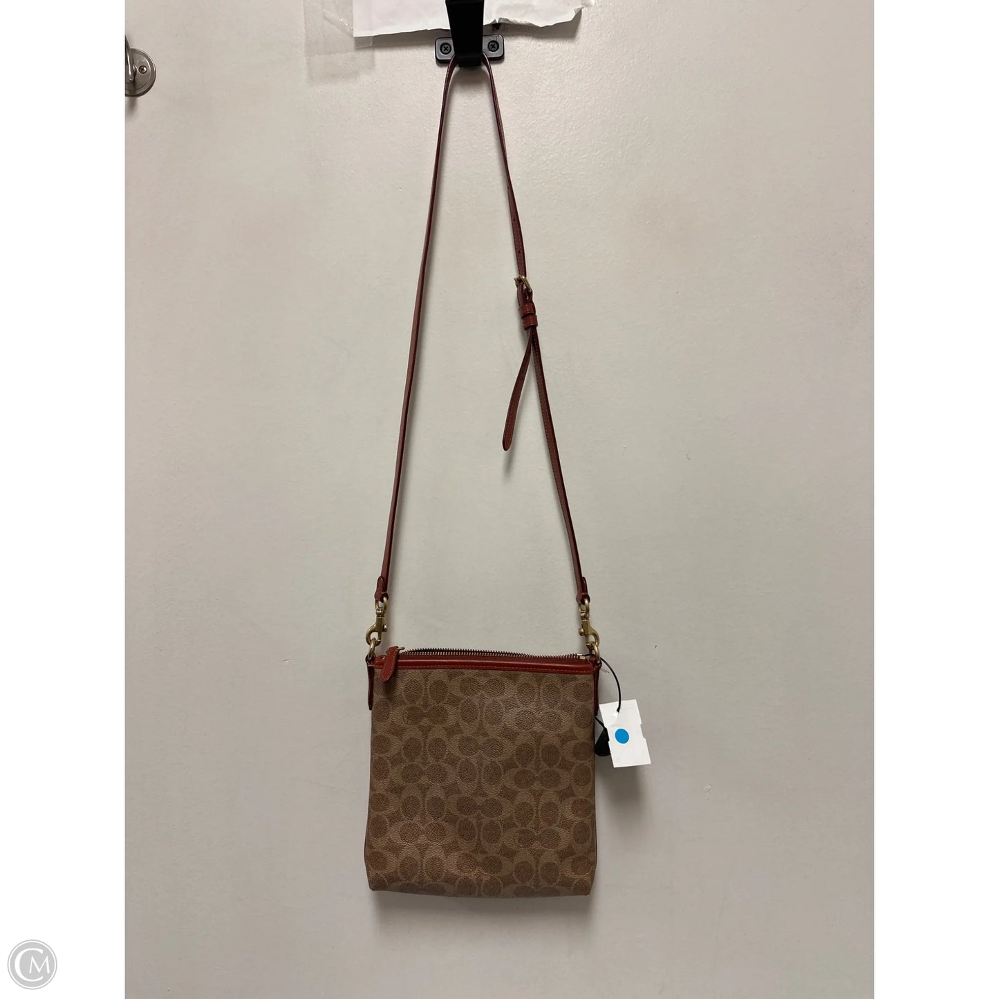 Crossbody Designer By Coach, Size: Medium