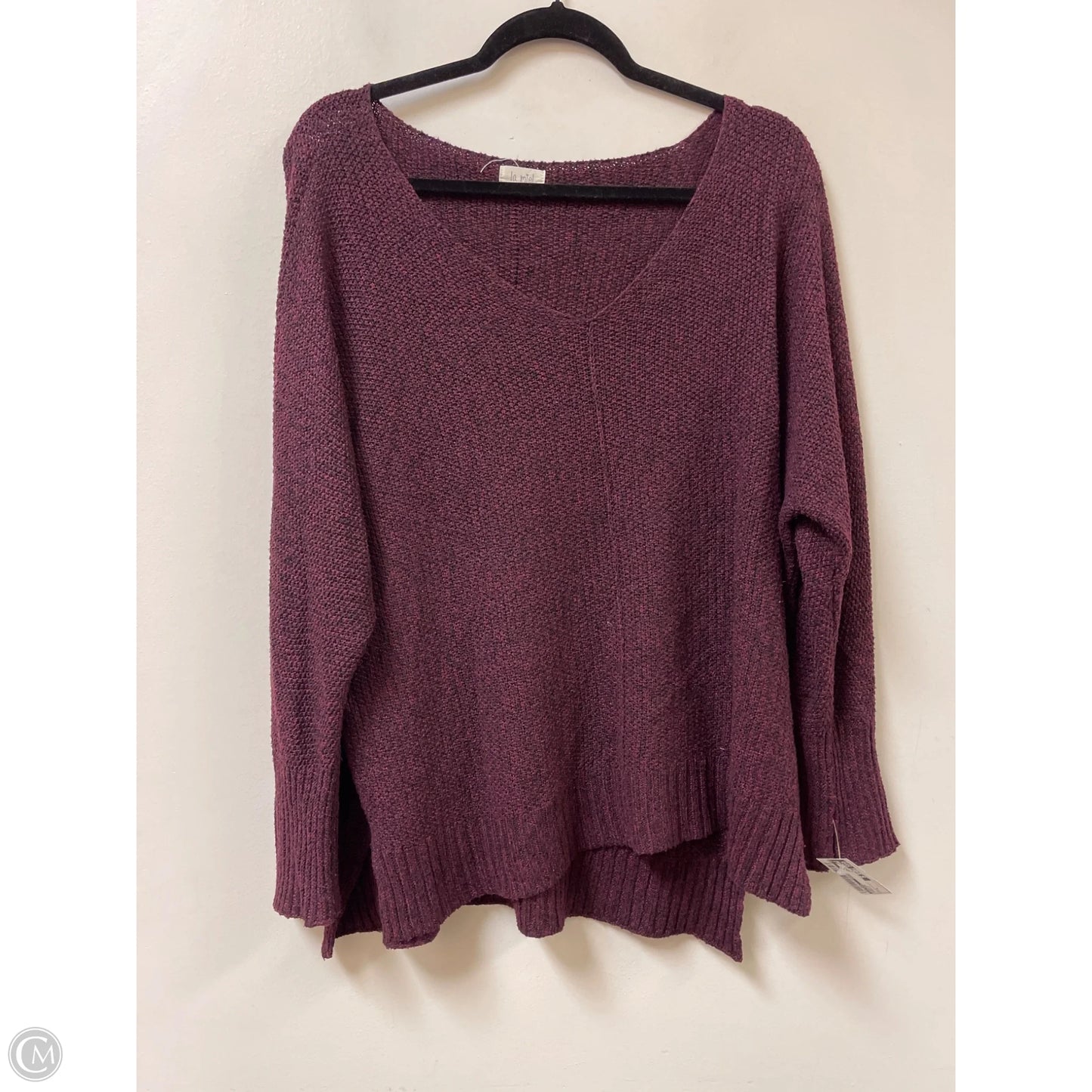 Sweater By La Miel In Purple, Size: L