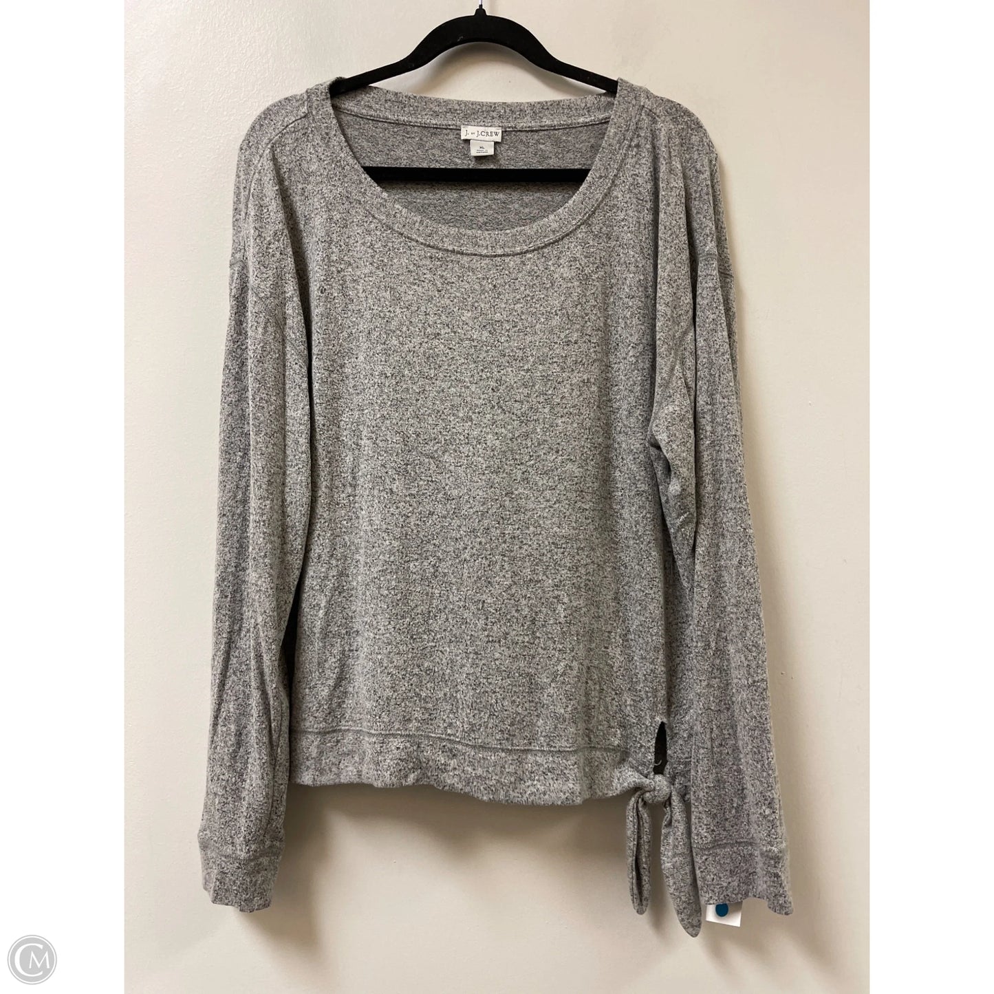 Top Long Sleeve By J. Crew In Grey, Size: Xl