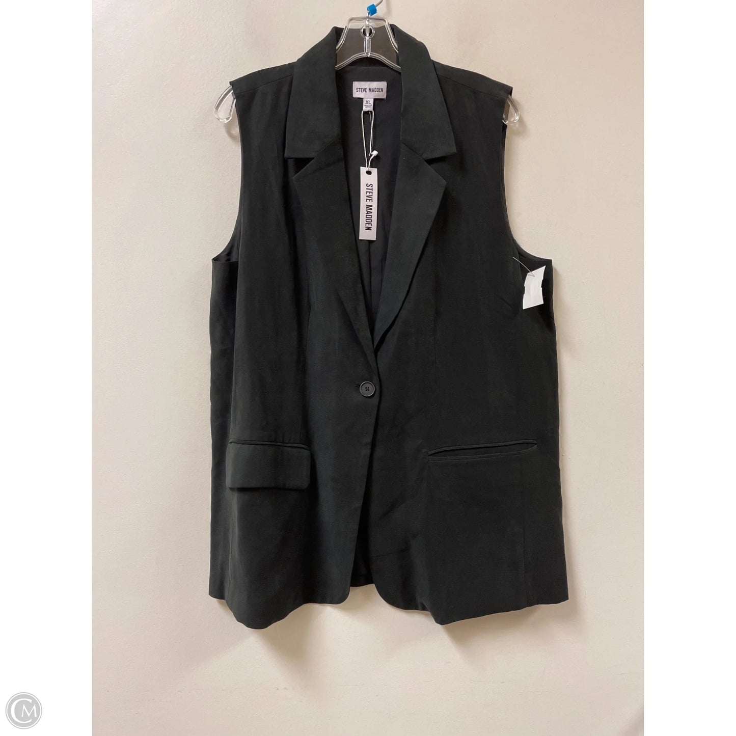 Vest Other By Steve Madden In Black, Size: Xl