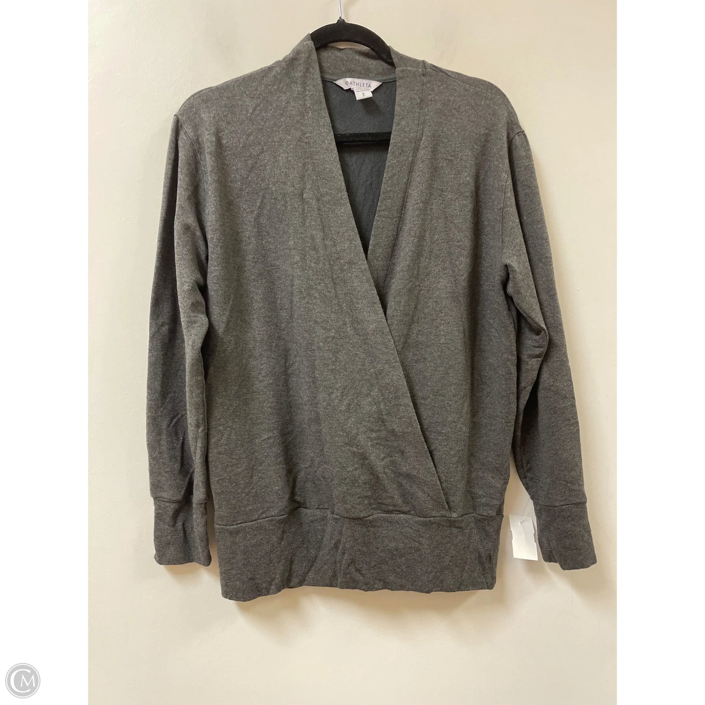 Athletic Sweatshirt Collar By Athleta In Grey, Size: Sp