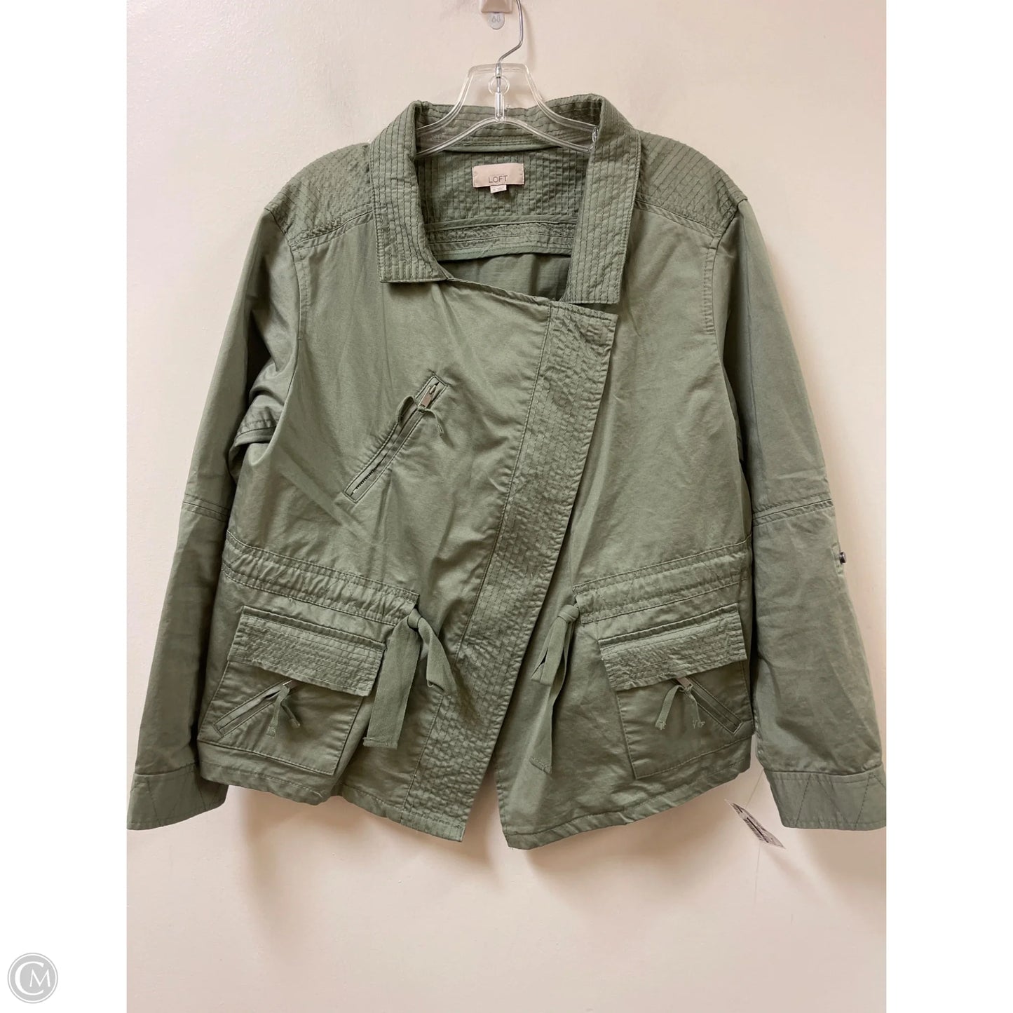 Jacket Other By Loft In Green, Size: M