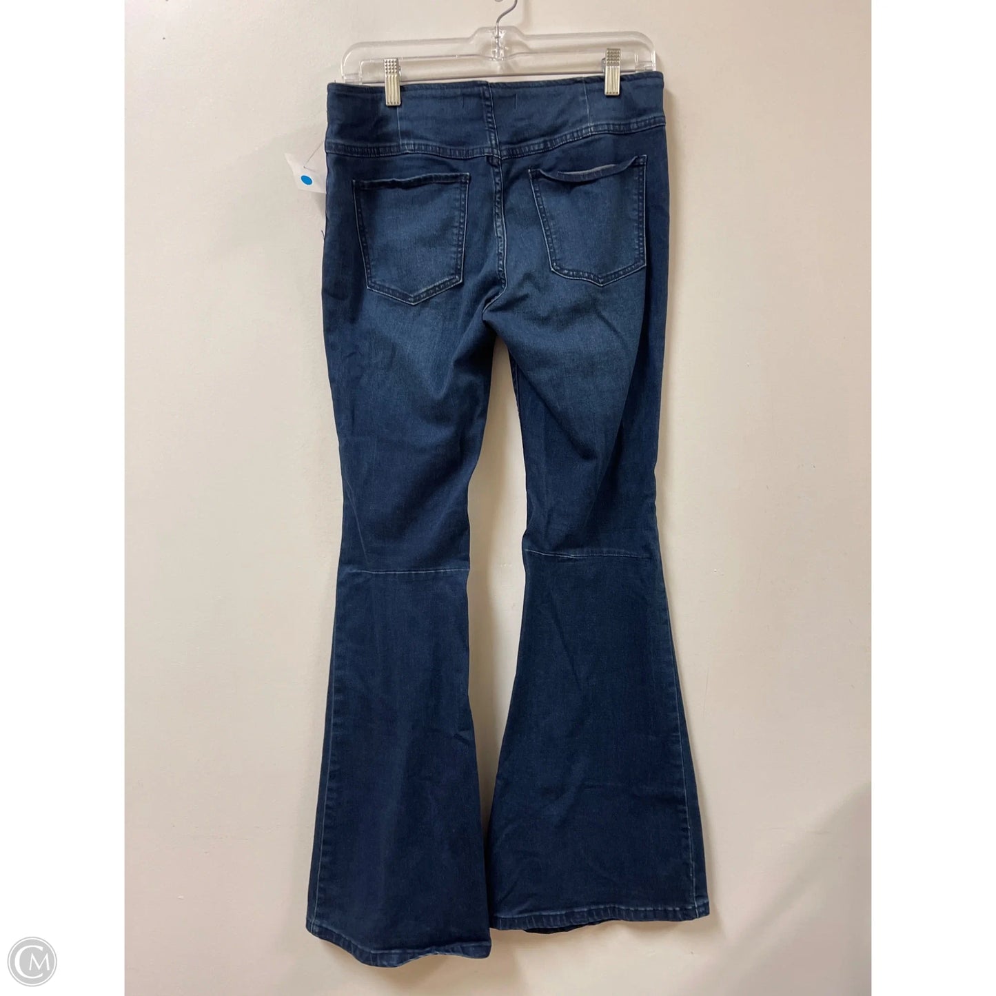 Jeans Boot Cut By Free People In Blue Denim, Size: 8