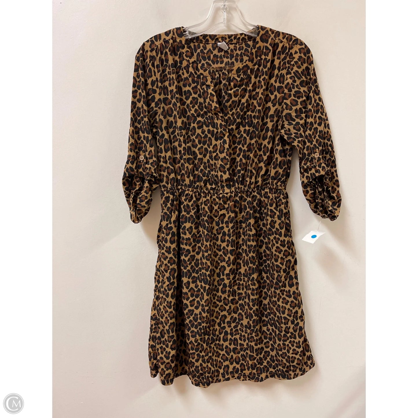 Dress Casual Midi By Old Navy In Animal Print, Size: M