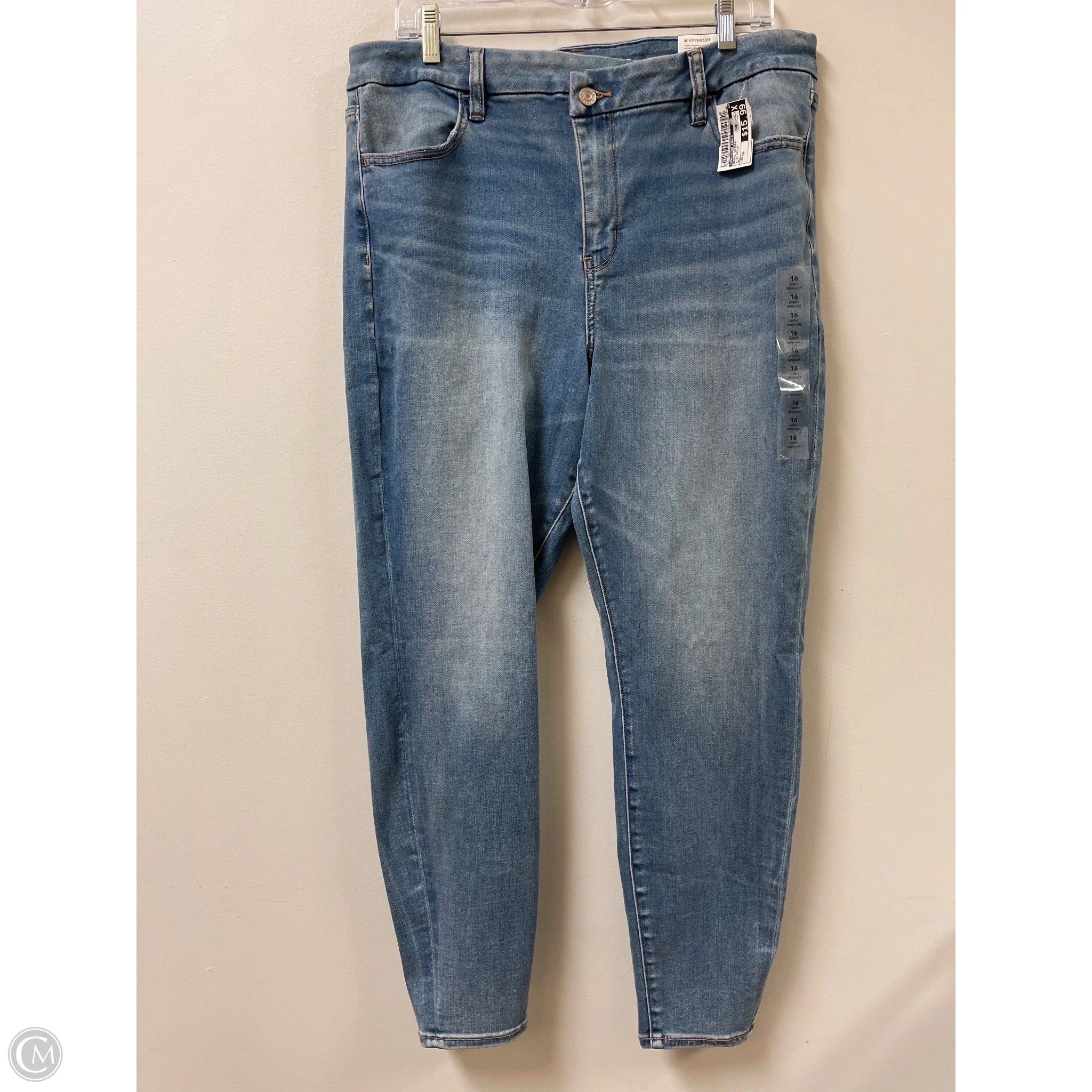 Jeans Straight By Clothes Mentor In Blue Denim, Size: 4 main image 1