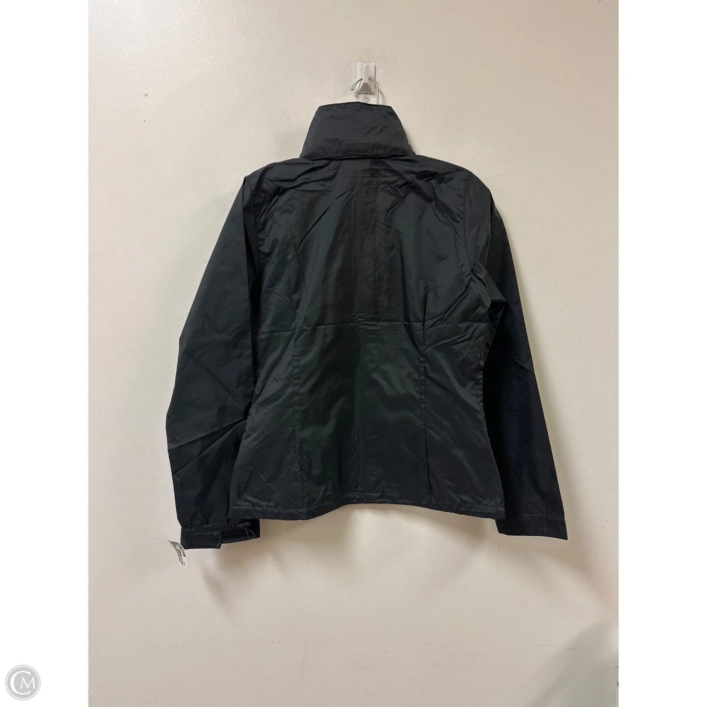 Jacket Windbreaker By Columbia In Black, Size: S