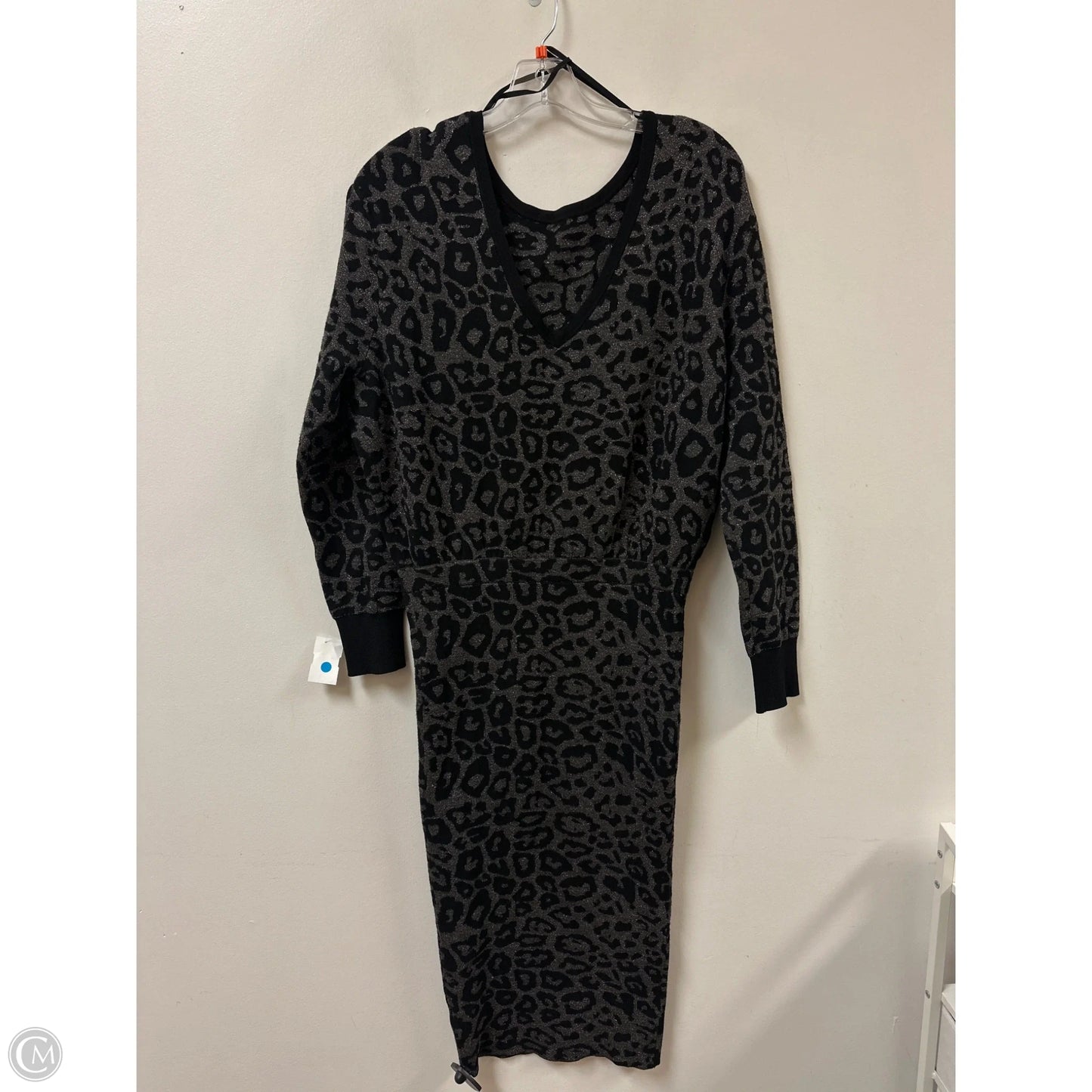 Dress Designer By All Saints In Animal Print, Size: M