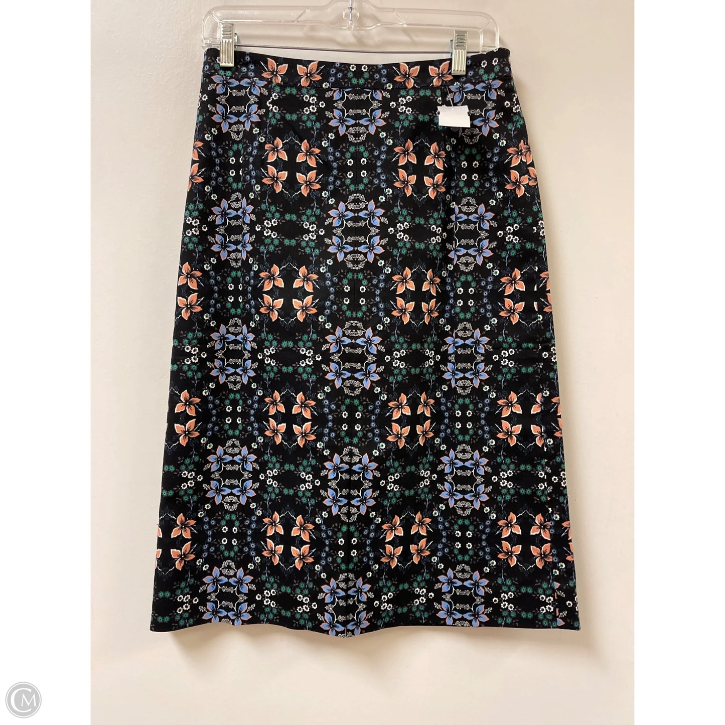 Skirt Midi By J. Crew In Floral Print, Size: 6