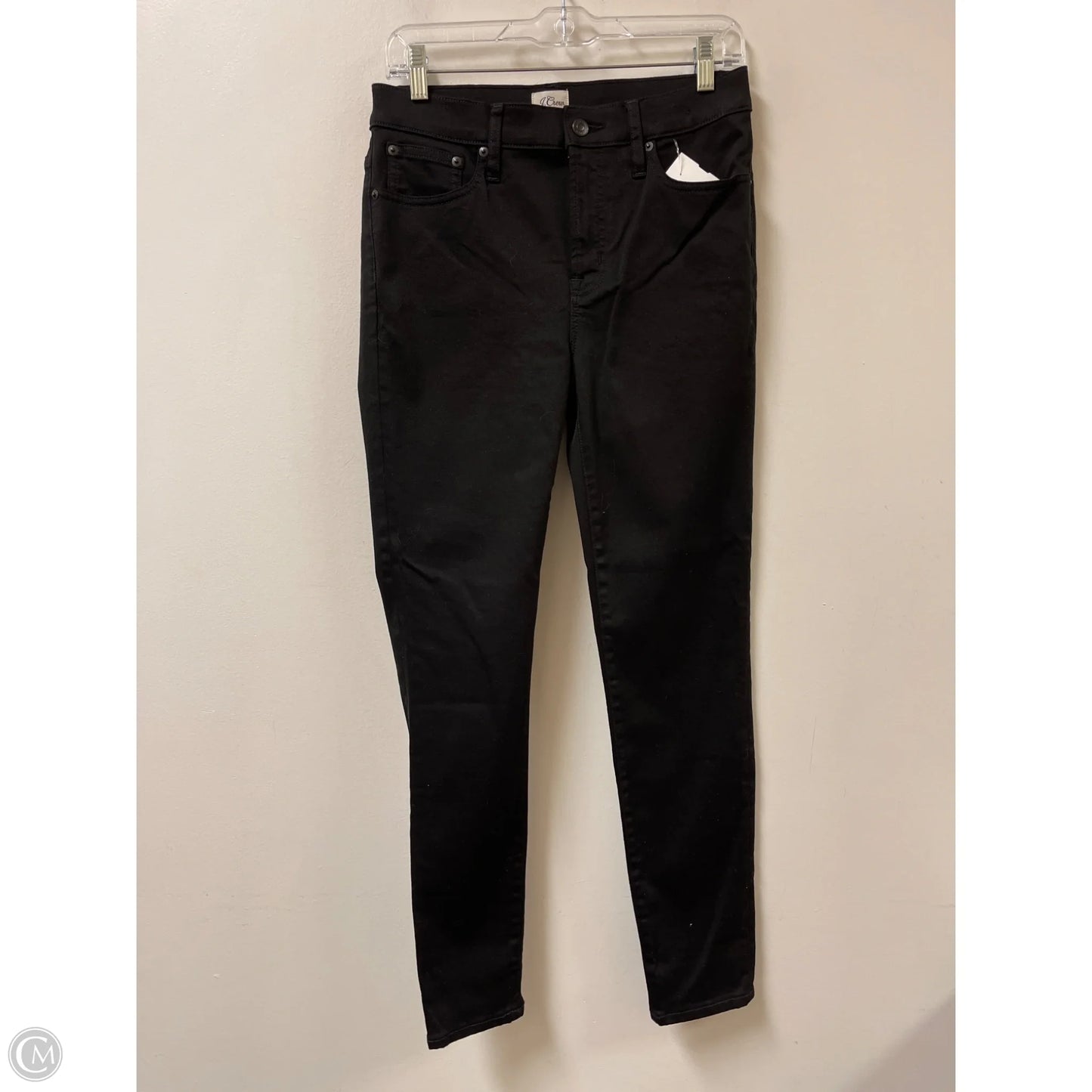 Jeans Skinny By J. Crew In Black, Size: 8