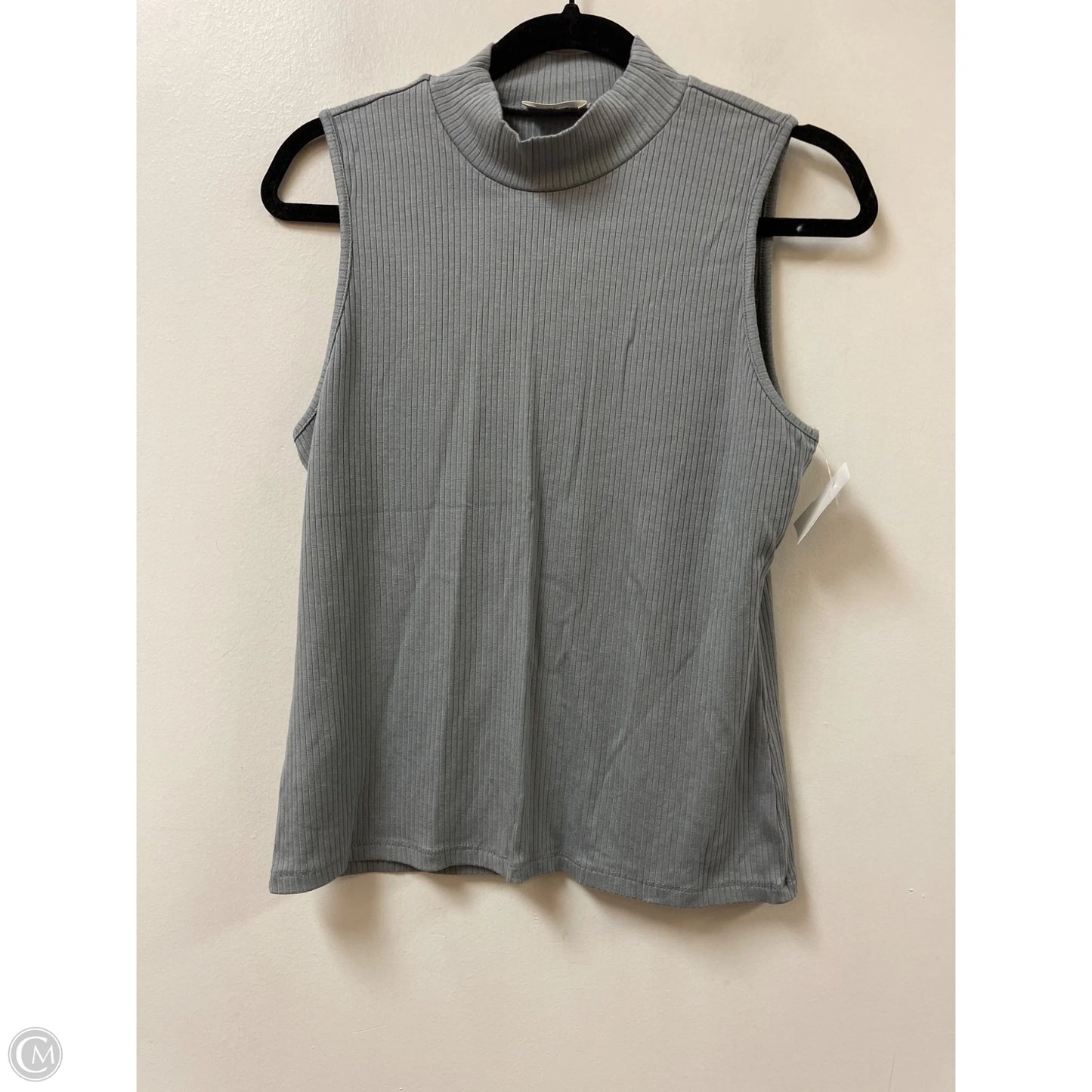 Top Sleeveless By Cyrus In Grey, Size: L