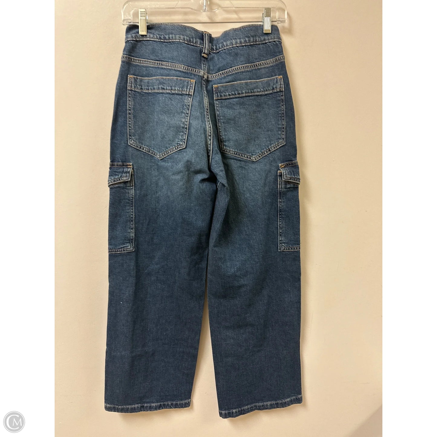 Pants Cargo & Utility By Gap In Blue Denim, Size: 0p