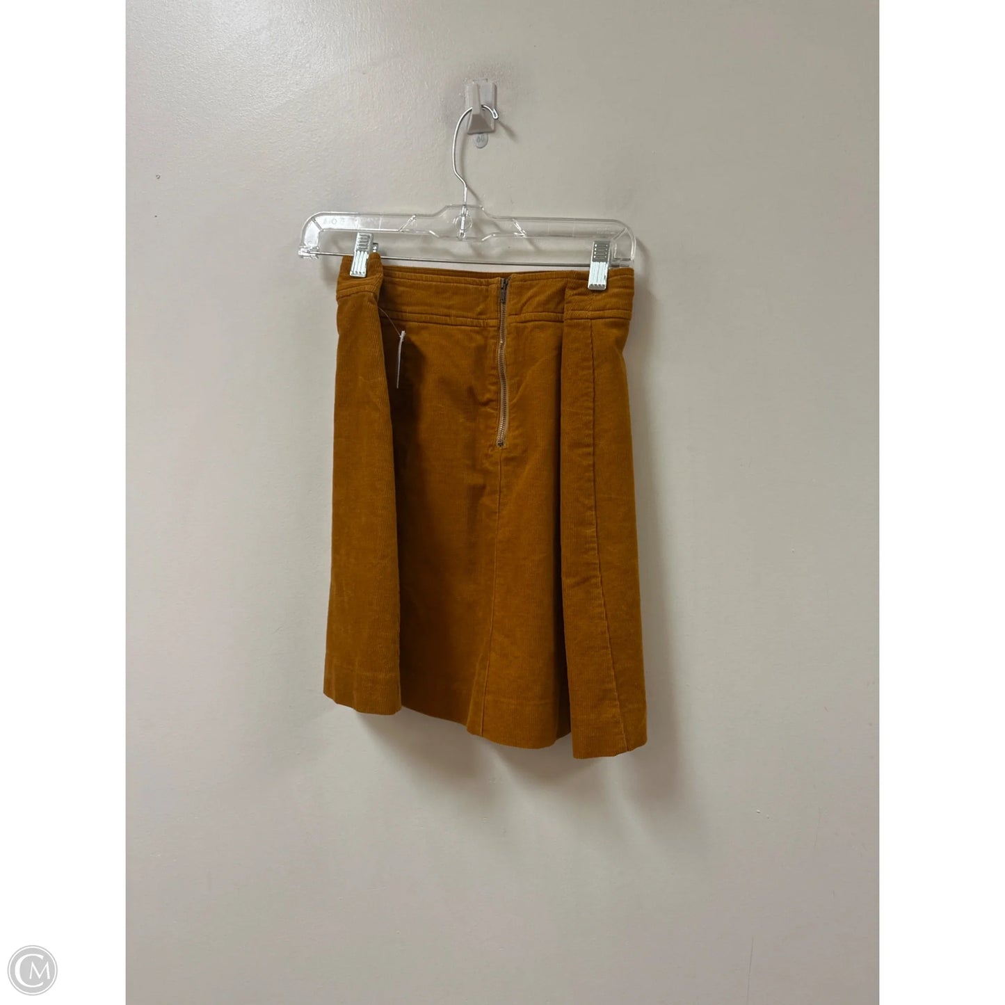 Skirt Mini & Short By J. Crew In Yellow, Size: 10