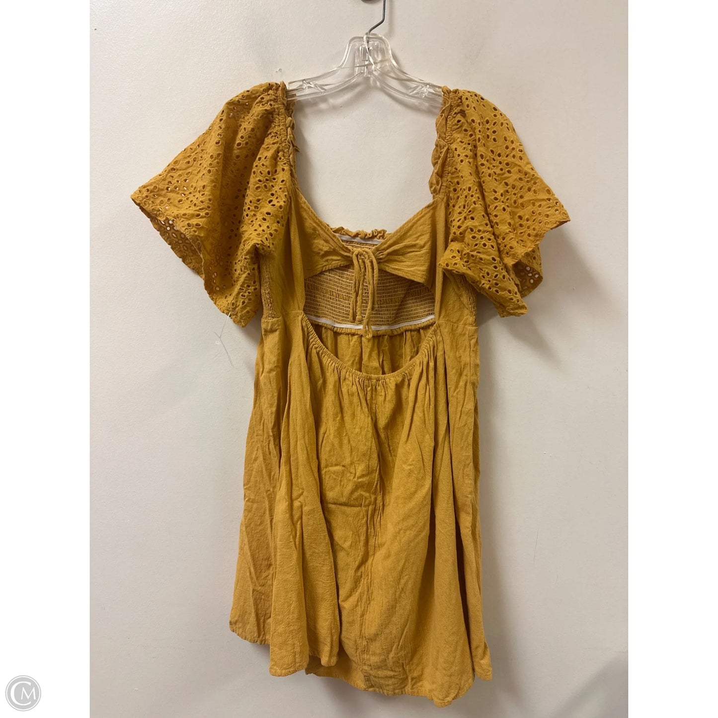Dress Casual Short By Umgee In Yellow, Size: L