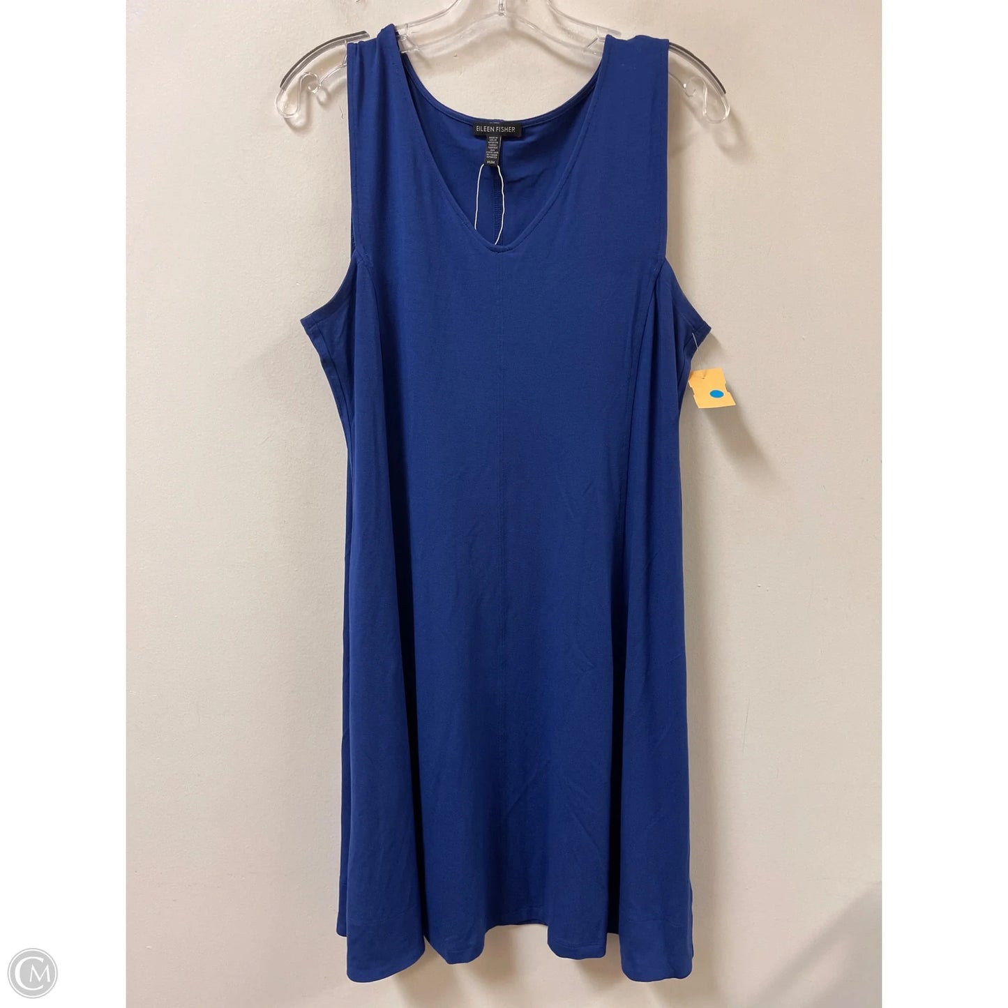 Dress Casual Short By Eileen Fisher In Blue, Size: M