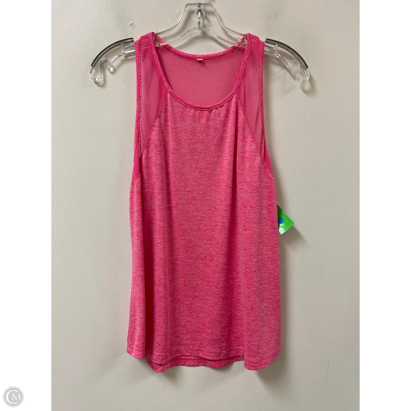 Athletic Tank Top By Clothes Mentor In Pink, Size: S