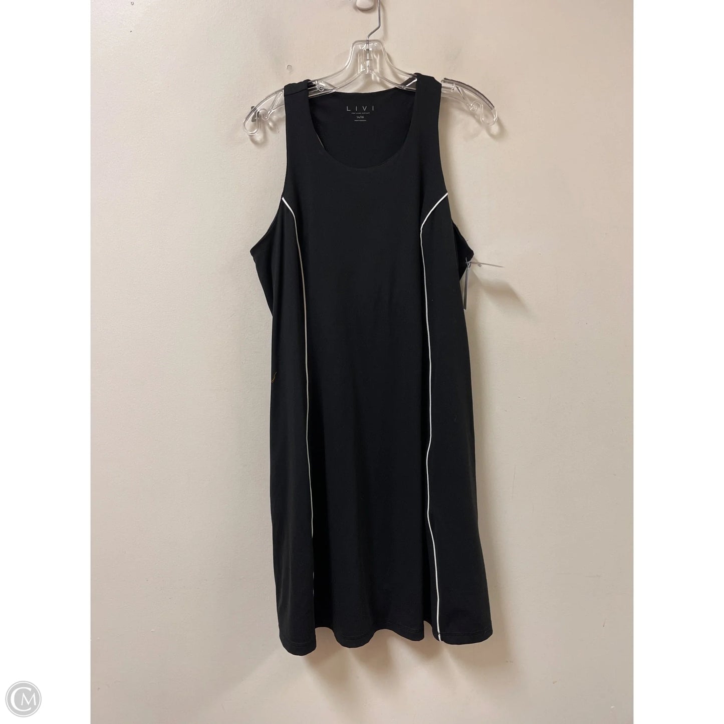 Athletic Dress By Livi Active In Black, Size: Xl