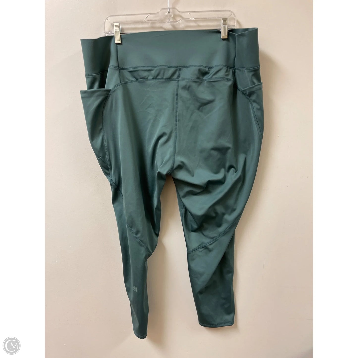 Athletic Leggings By Flx In Teal, Size: 3x