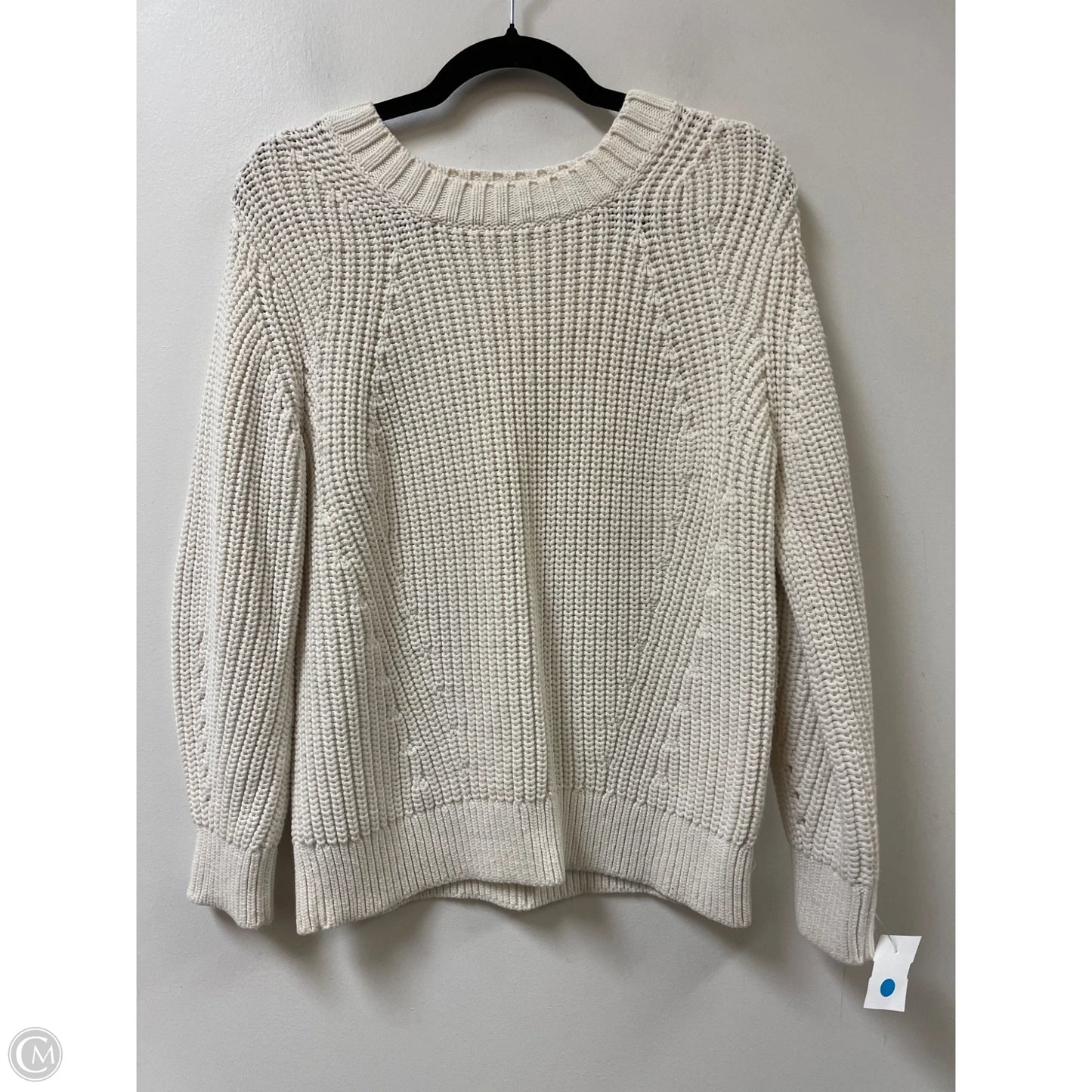 Sweater By Everlane In Cream, Size: L