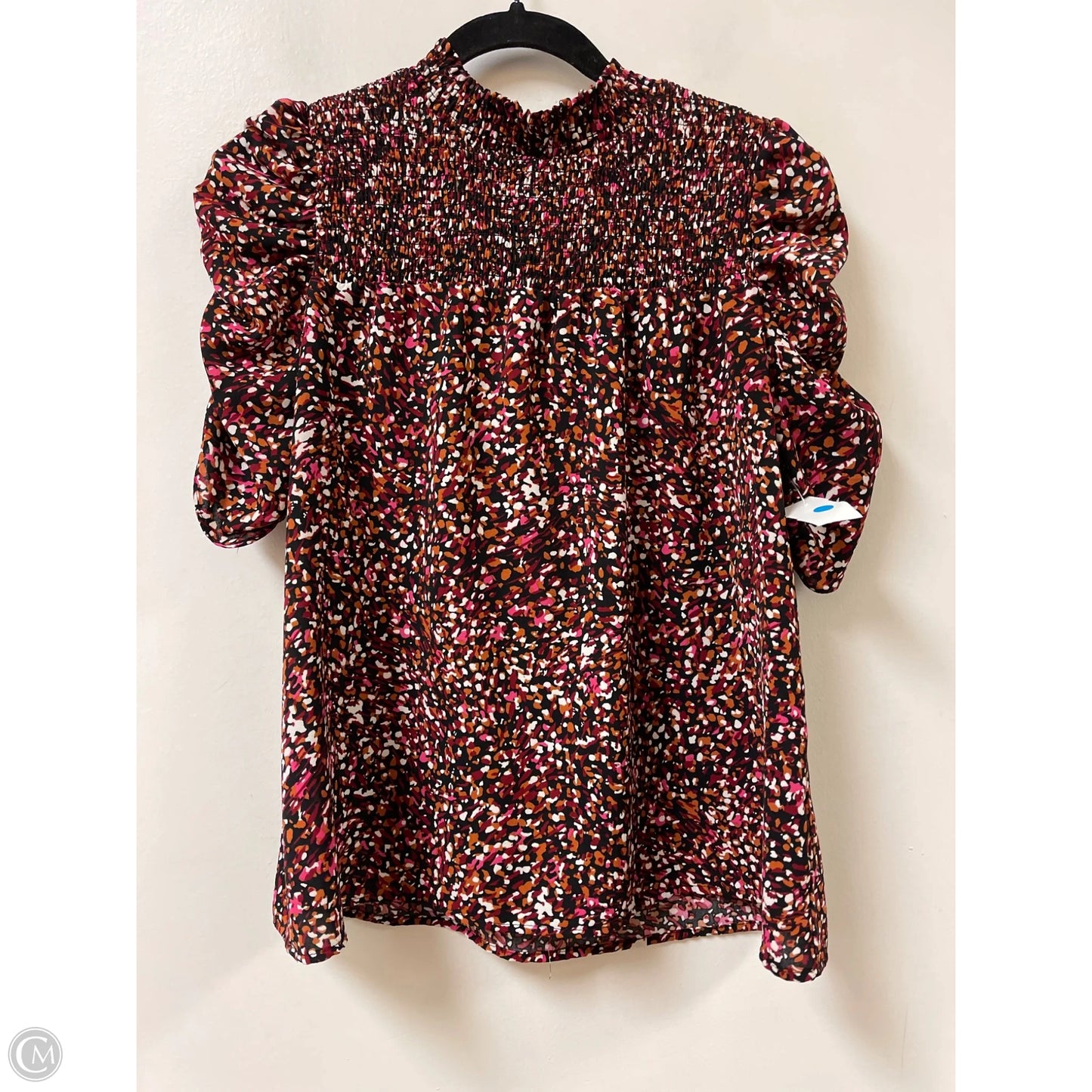 Top Short Sleeve By Thml In Multi-colored, Size: S