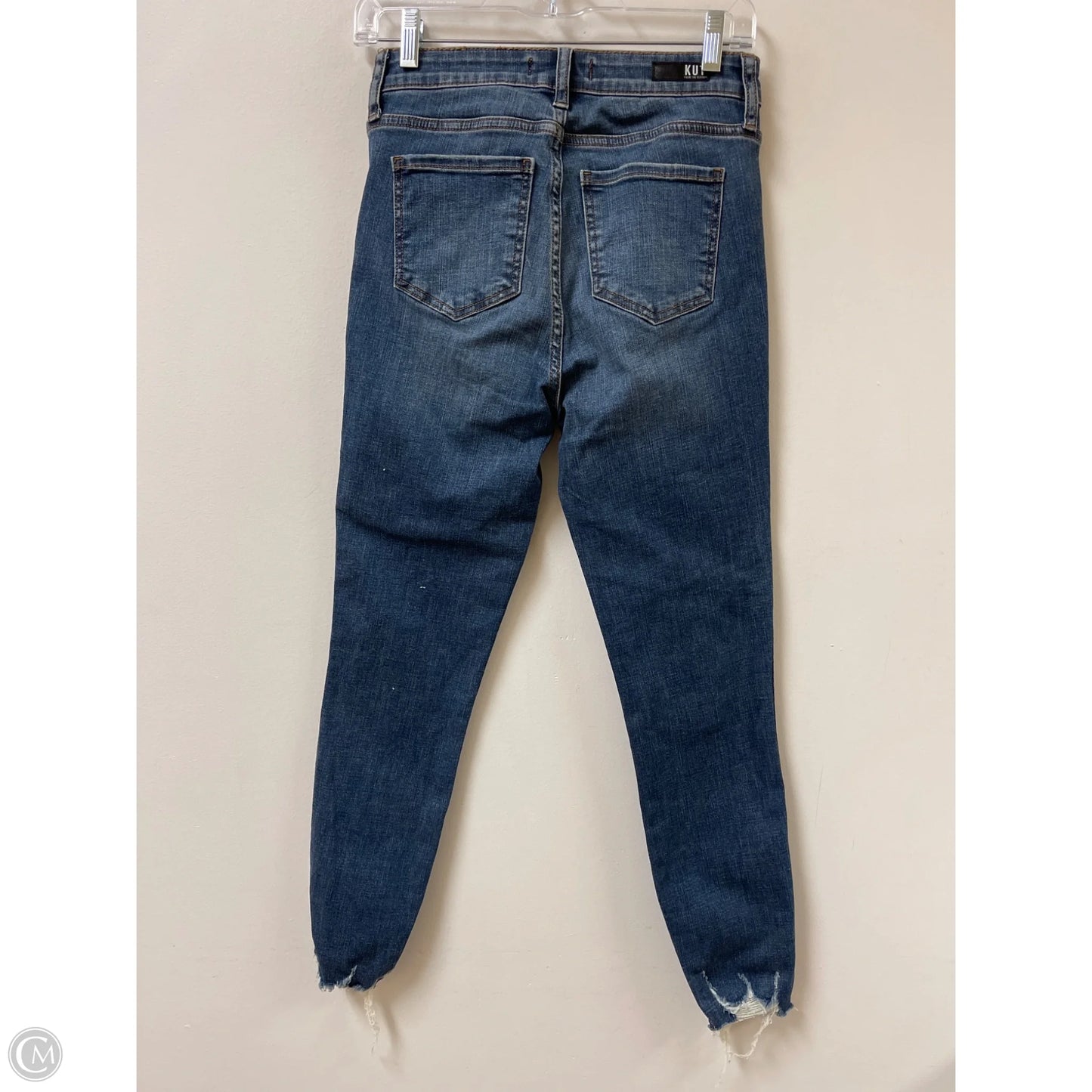 Jeans Skinny By Kut In Blue Denim, Size: 0
