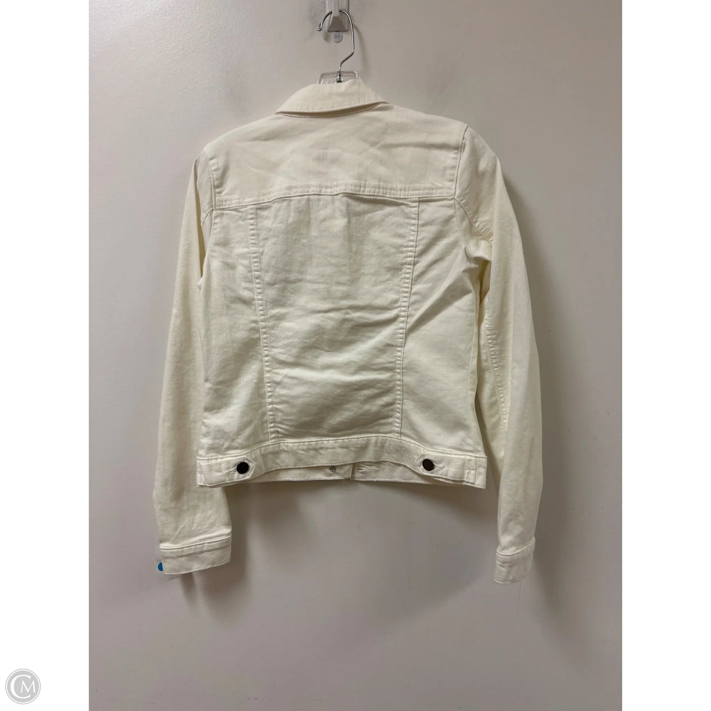 Jacket Denim By Kut In Cream, Size: S