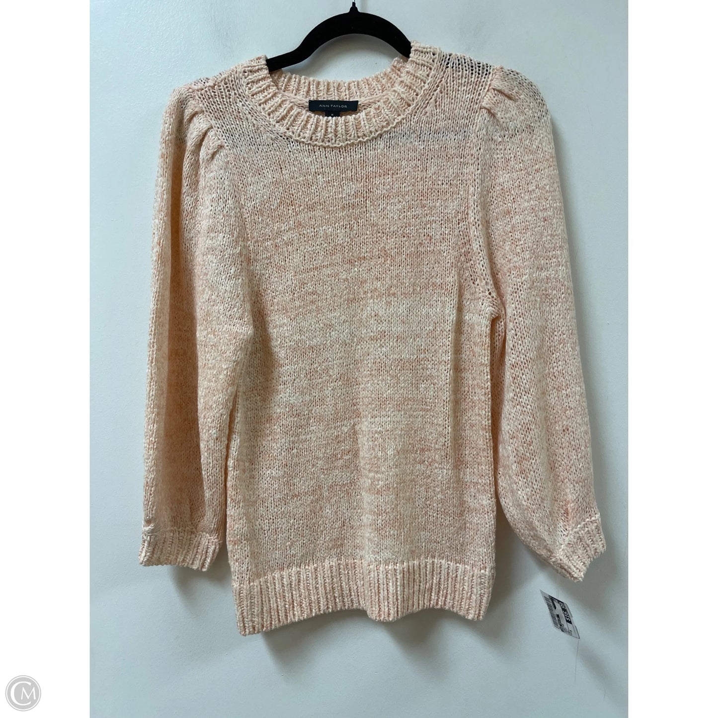 Sweater By Ann Taylor In Peach, Size: M