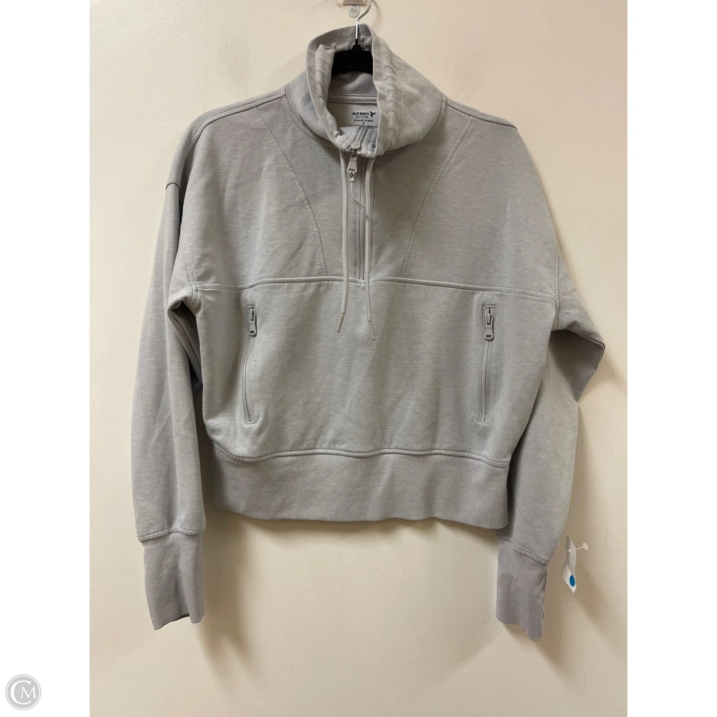 Athletic Jacket By Old Navy In Grey, Size: M