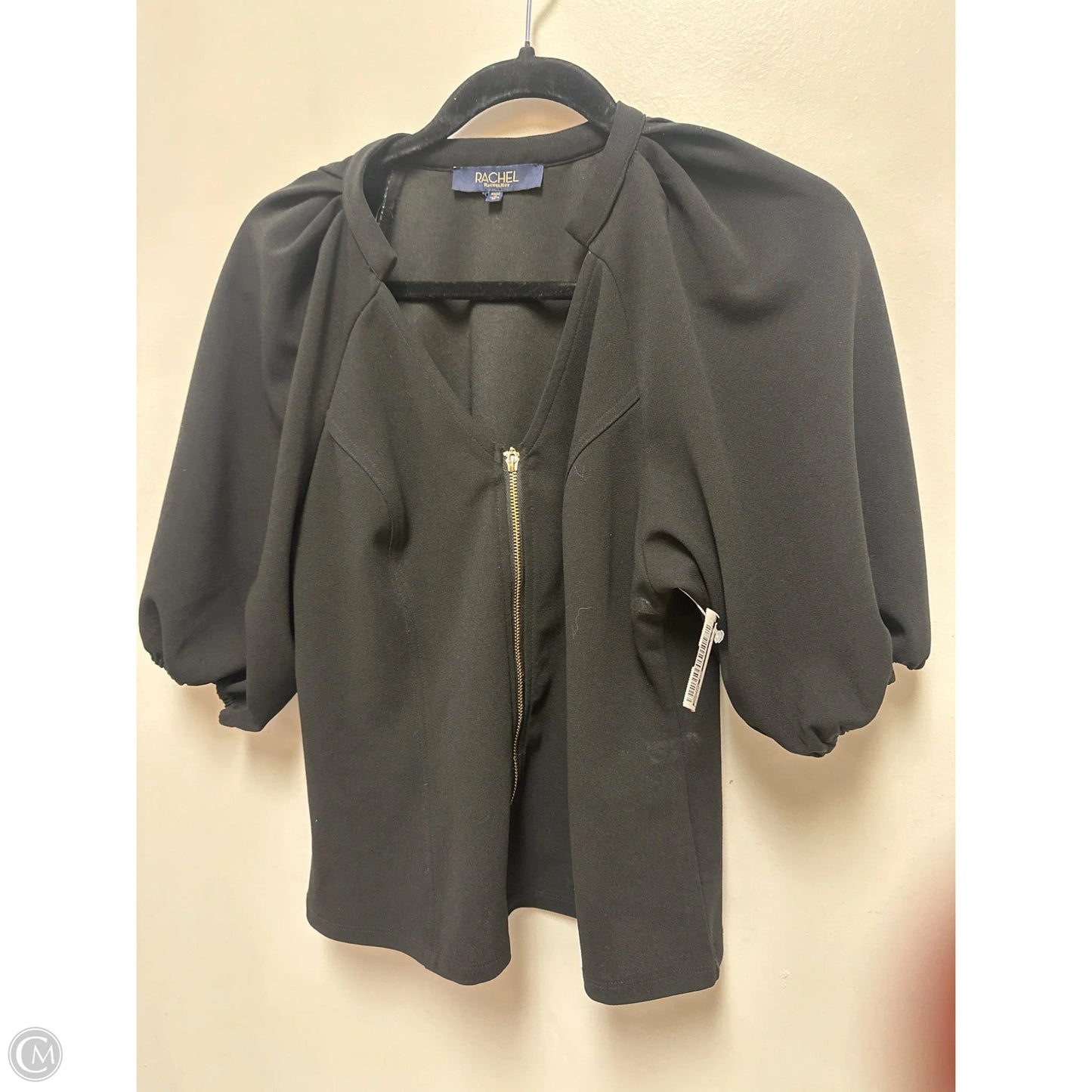 Top Short Sleeve By Rachel Zoe In Black, Size: M