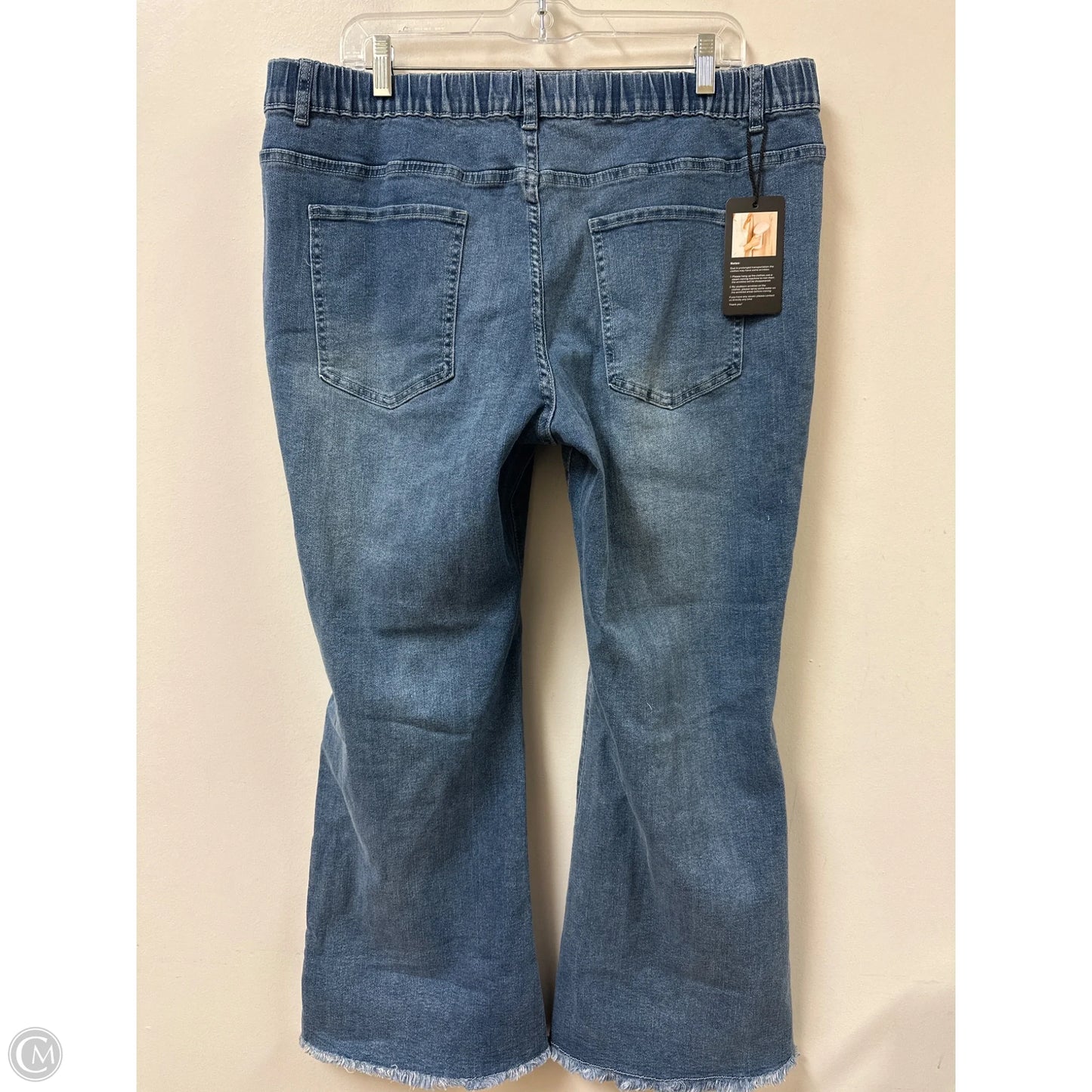 Jeans Straight By Clothes Mentor In Blue Denim, Size: 18
