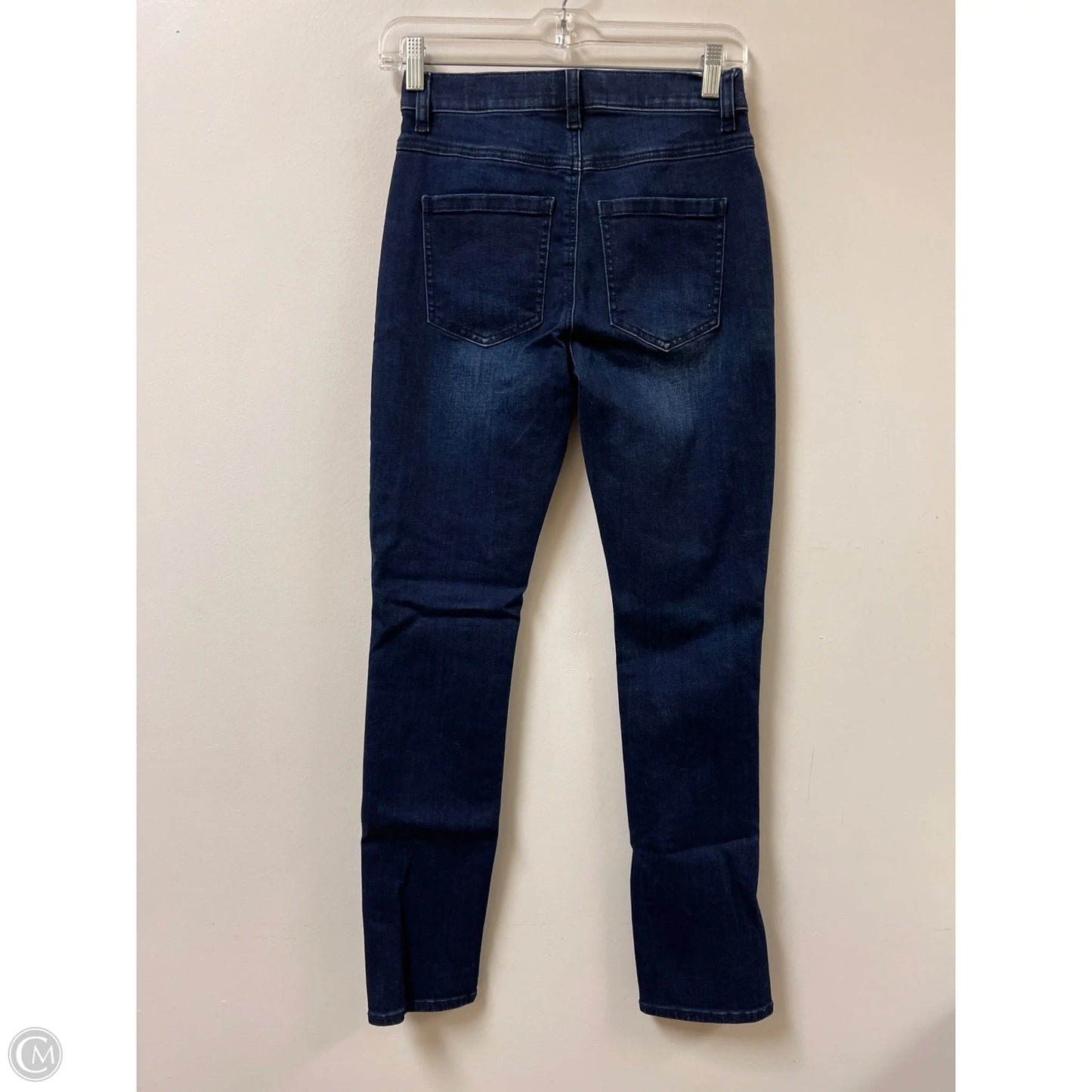 Jeans Straight By Cabi In Blue Denim, Size: 2
