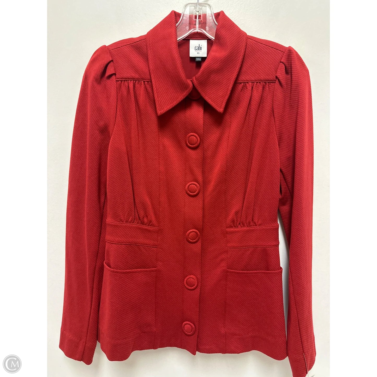 Jacket Other By Cabi In Red, Size: Xs