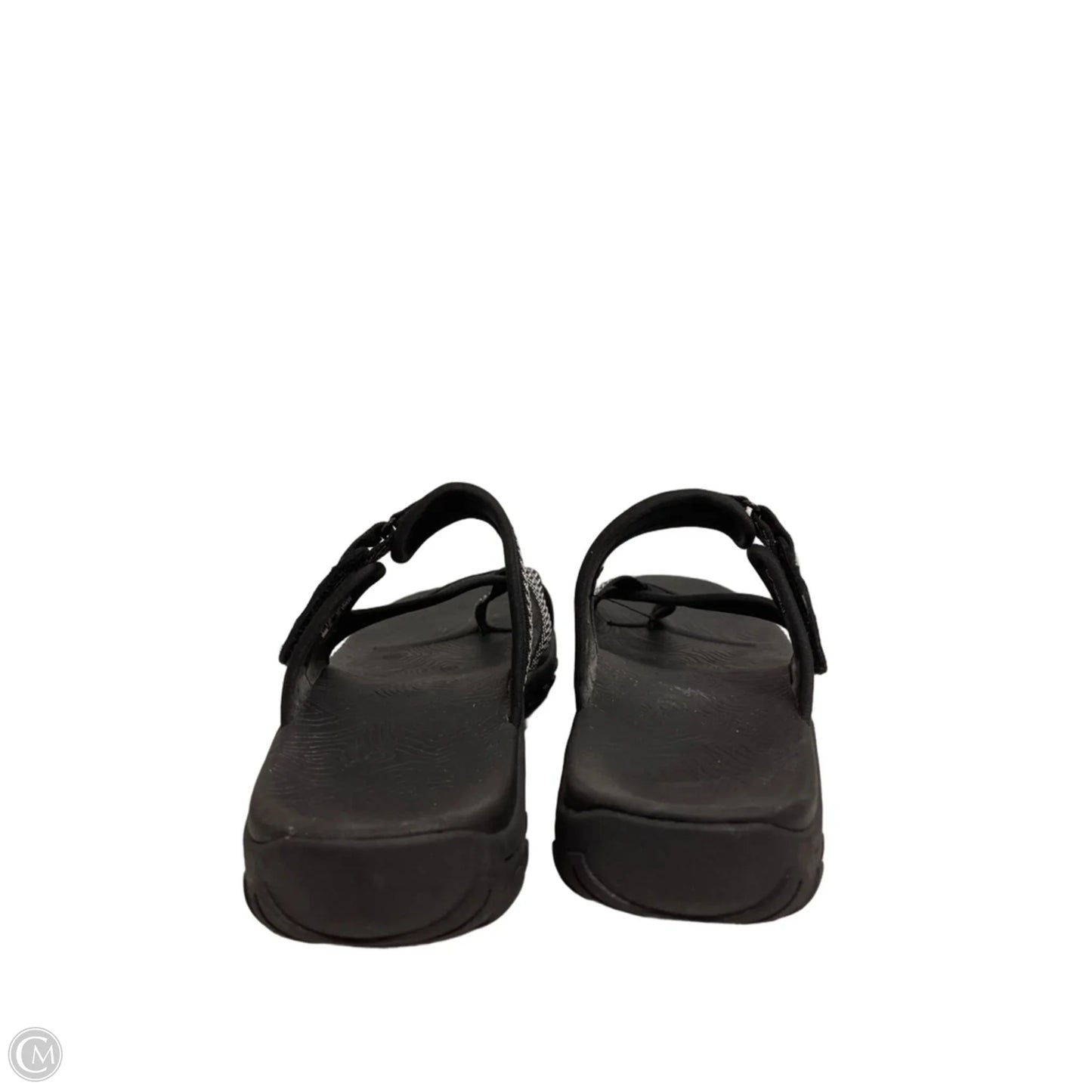 Sandals Flats By Skechers In Black, Size: 8