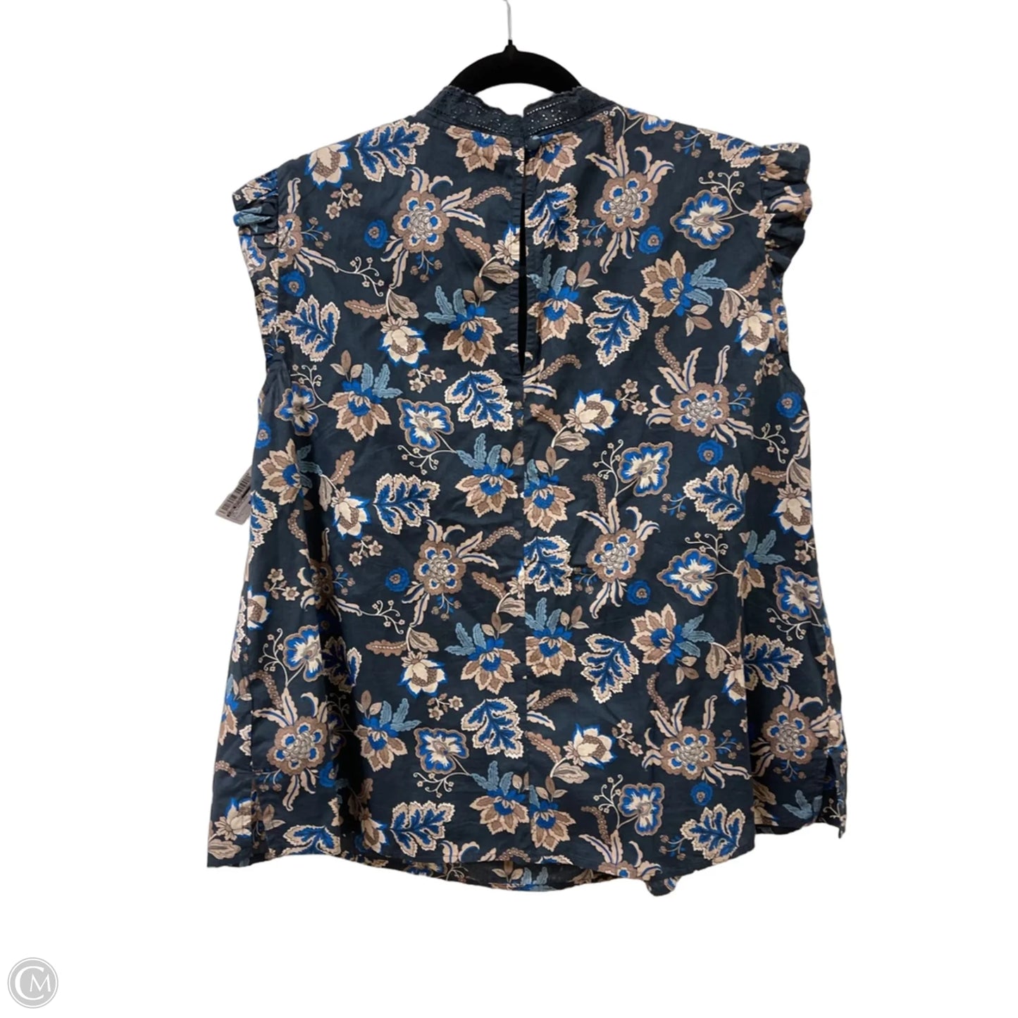 Top Sleeveless By Lane Bryant In Blue, Size: L