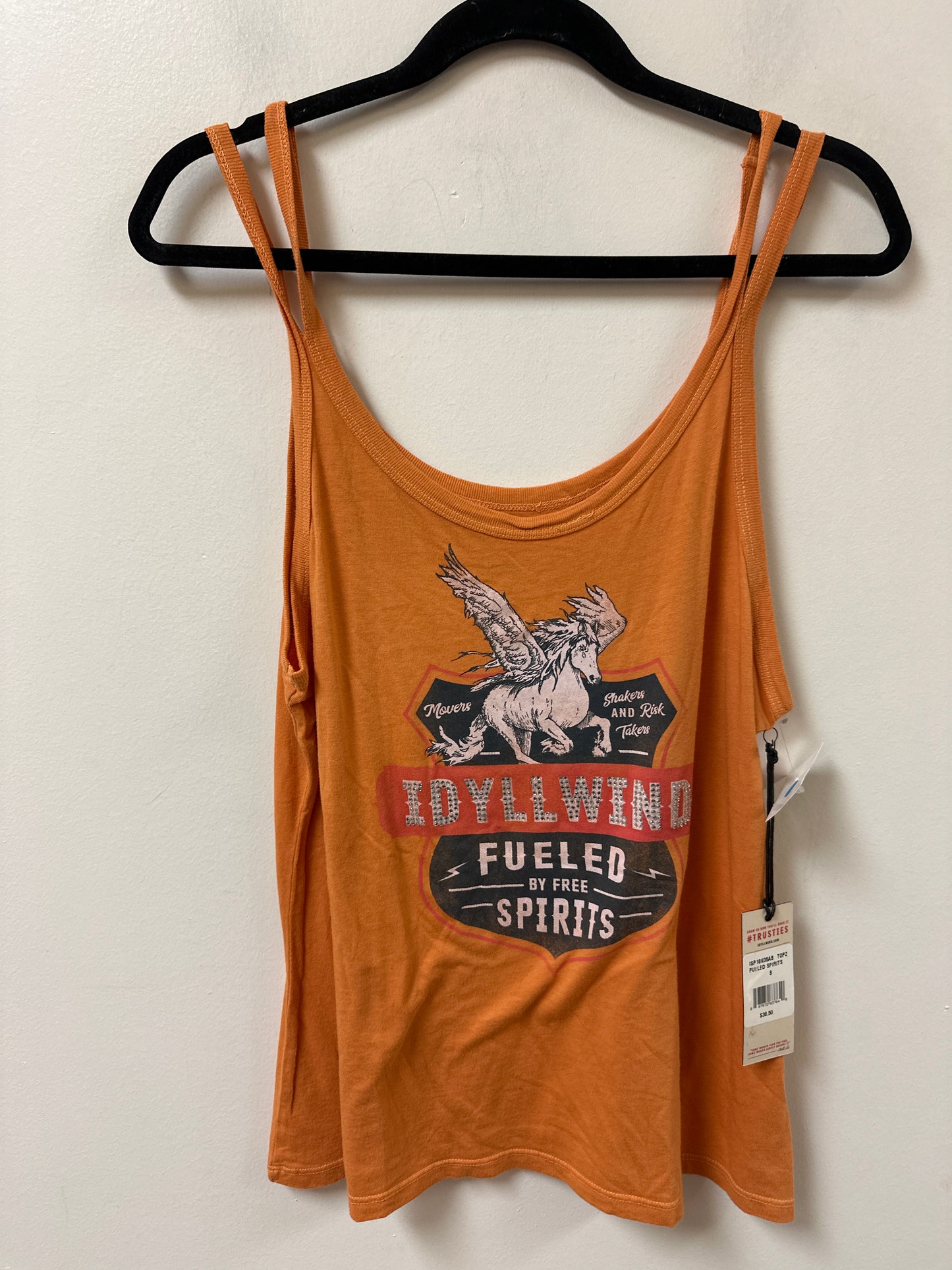 Tank Top By Clothes Mentor In Orange, Size:S