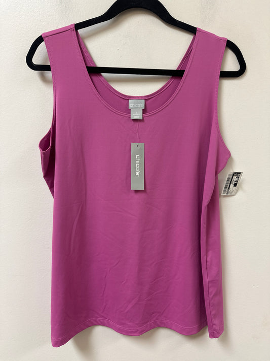 Tank Top By Chicos In Purple, Size:Xl